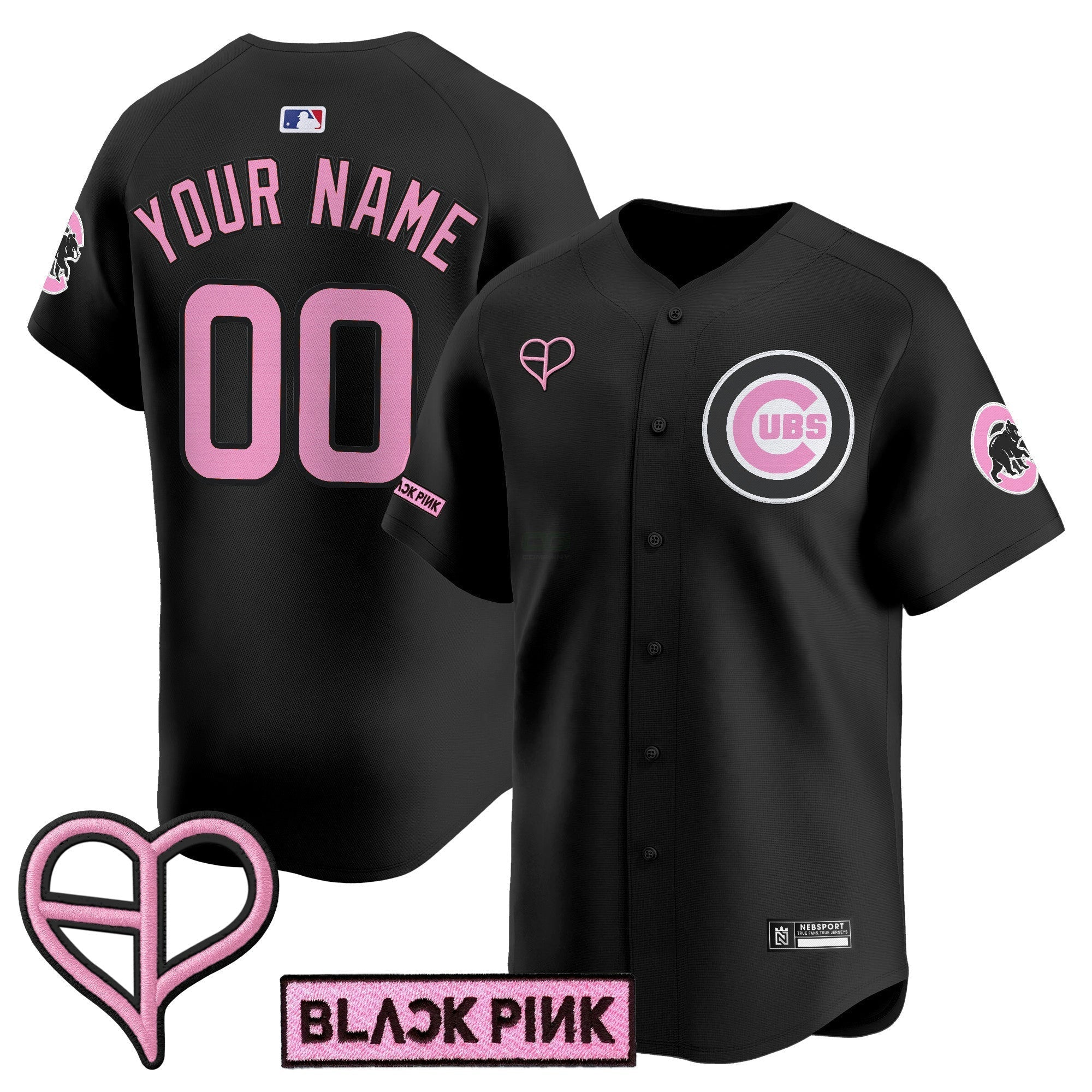 Camisa MLB Chicago x BLACKPINK 2025 Vapor Premier Limited Jersey