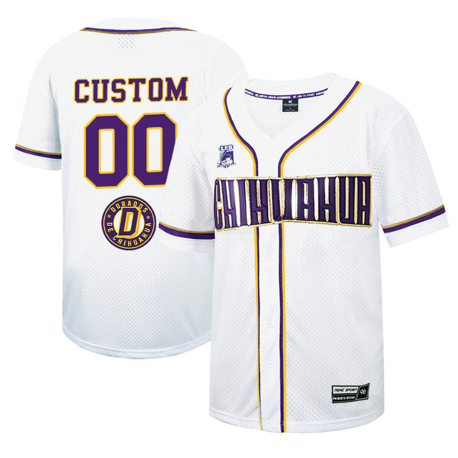 Camisa MLB Chihuahua Beisbol Jersey - Branca