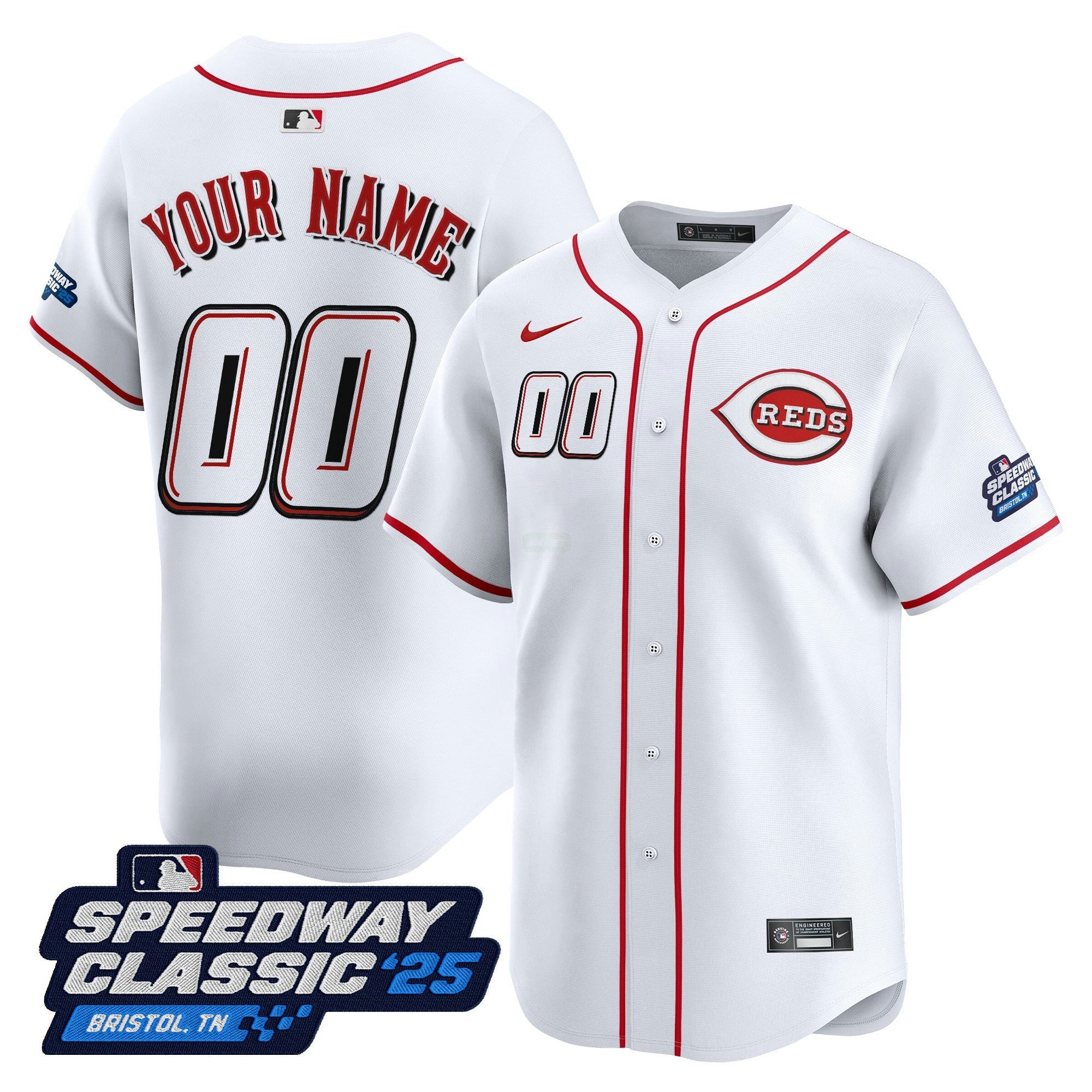Camisa MLB Cincinnati ‘Speedway Classic’ Vapor Premier Limited Jersey