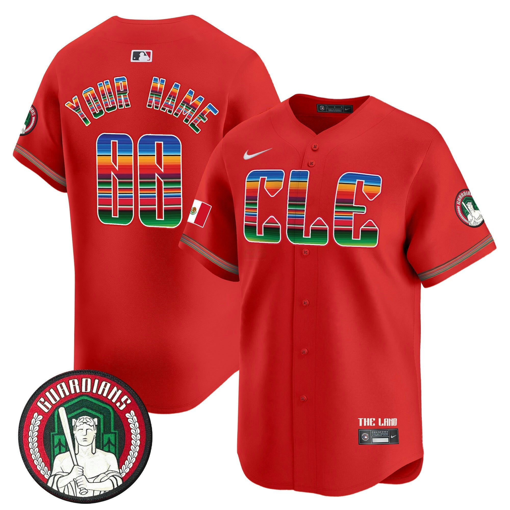 Camisa MLB Cleveland Mexico Vapor Premier Limited Jersey