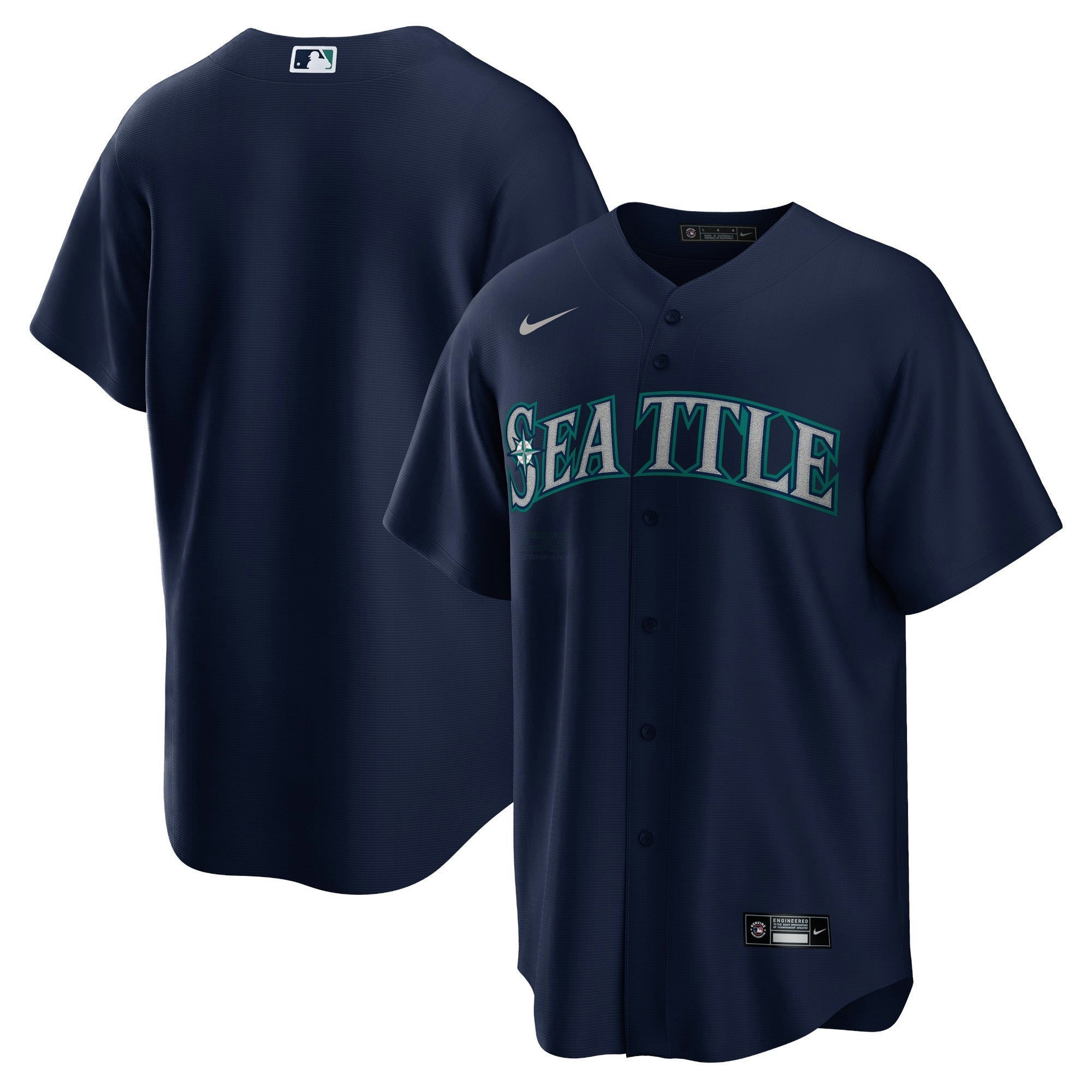 Camisa MLB Cool Base Jersey Azul Marinho