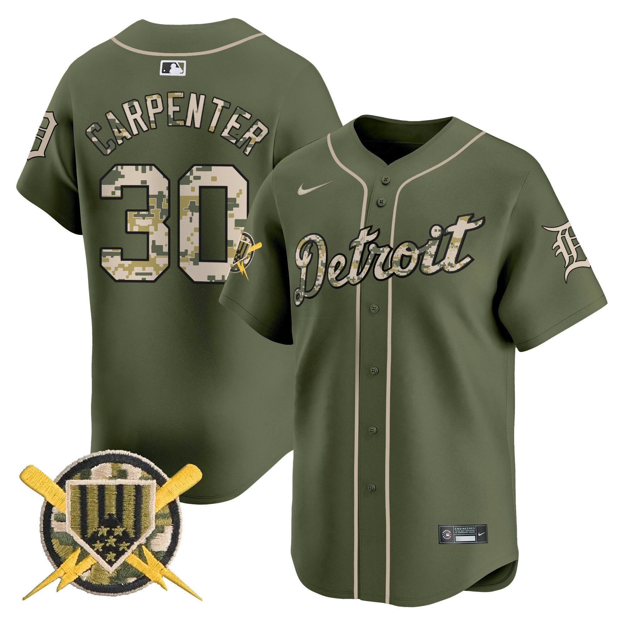 Camisa MLB Detroit Armed Forces Day Vapor Premier Limited Jersey