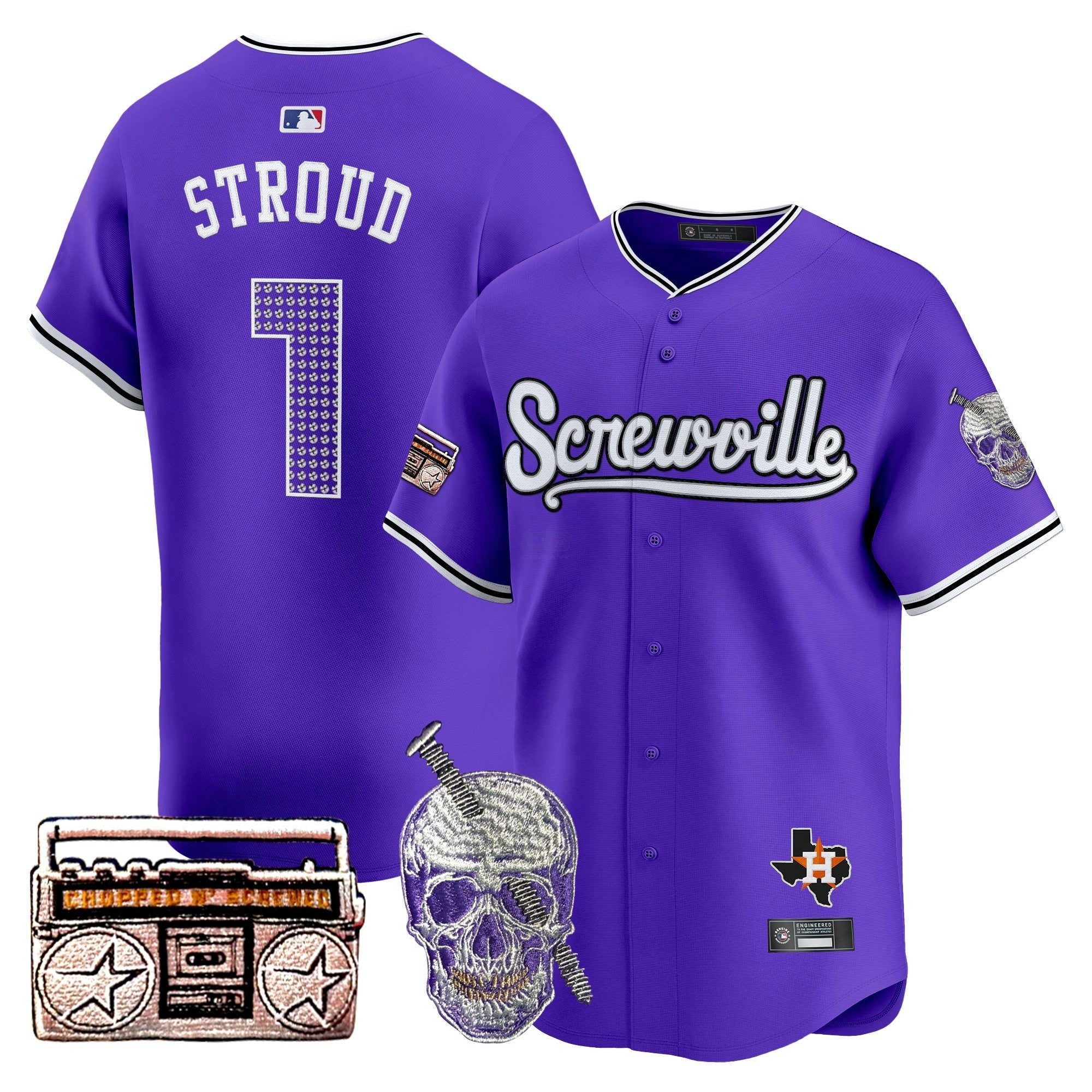 Camisa MLB DJ Screw 2025 Vapor Premier Limited Jersey