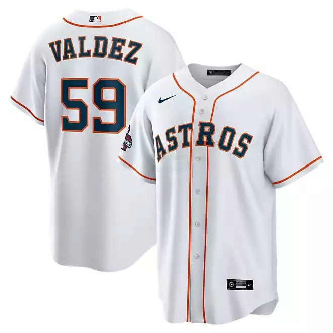 Camisa MLB Framber Valdez 2023 Dourada Alternativa Flex Base Jersey