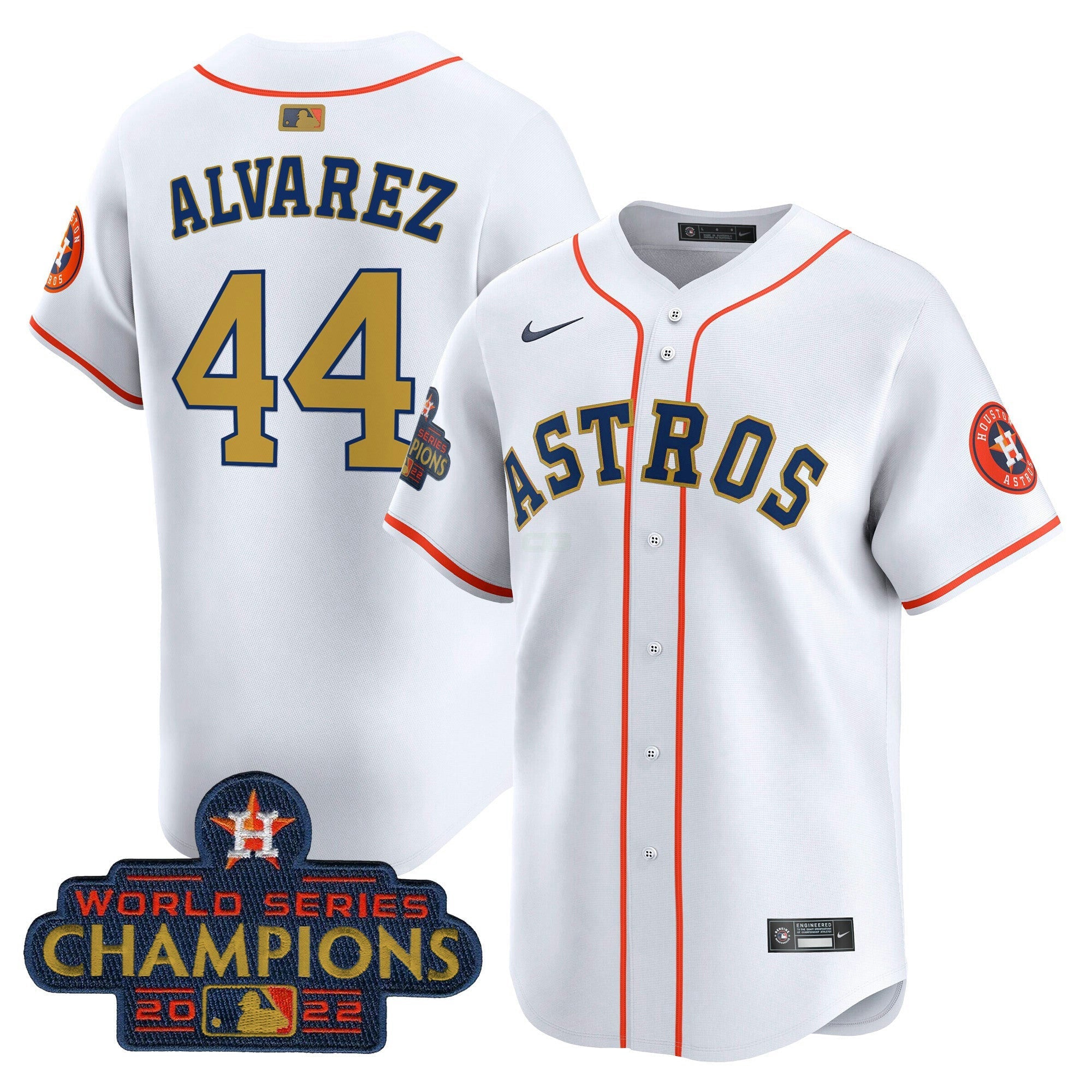 Camisa MLB Houston 2022 World Series Champions Vapor Premier Limited Jersey