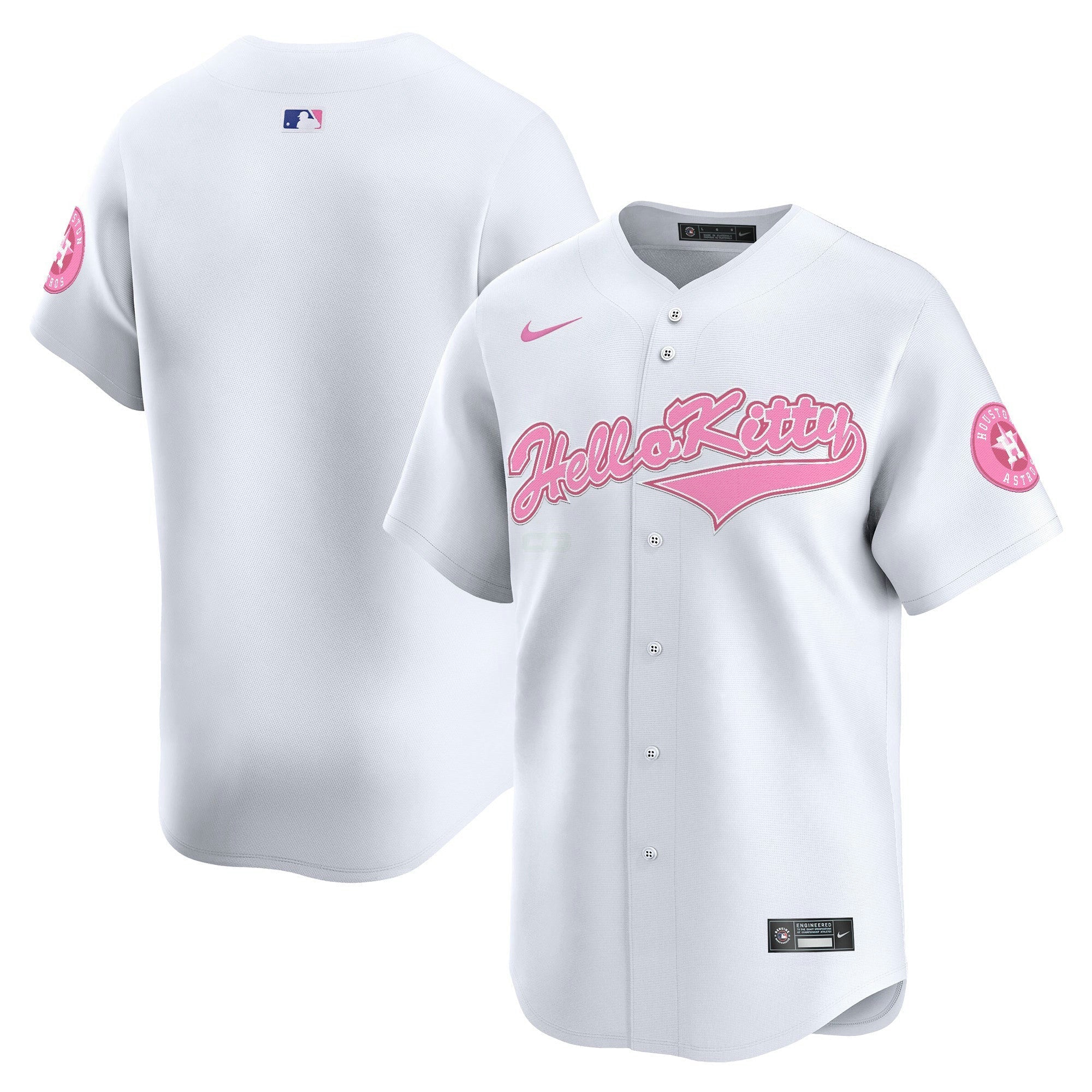 Camisa MLB Houston Flex Base Fan Made Jersey
