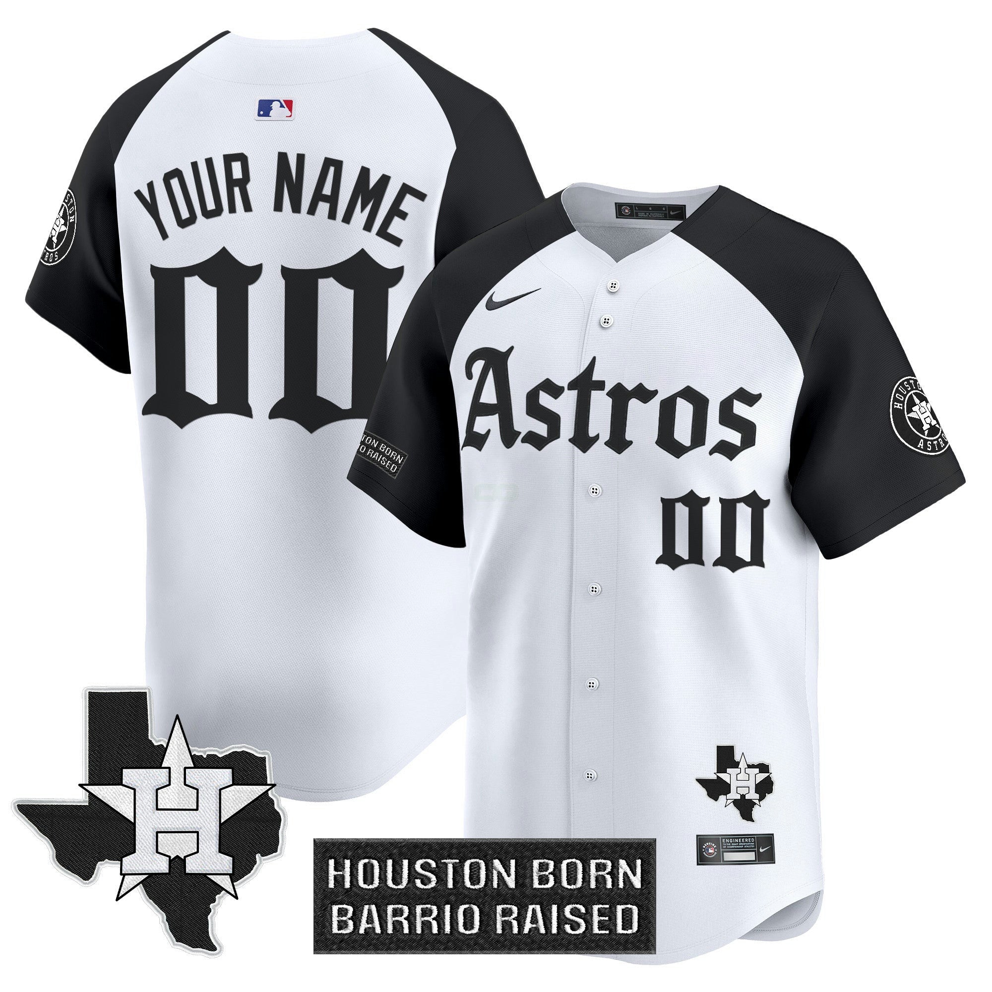Camisa MLB Houston ‘Gothic Edition’ Vapor Premier Limited Jersey
