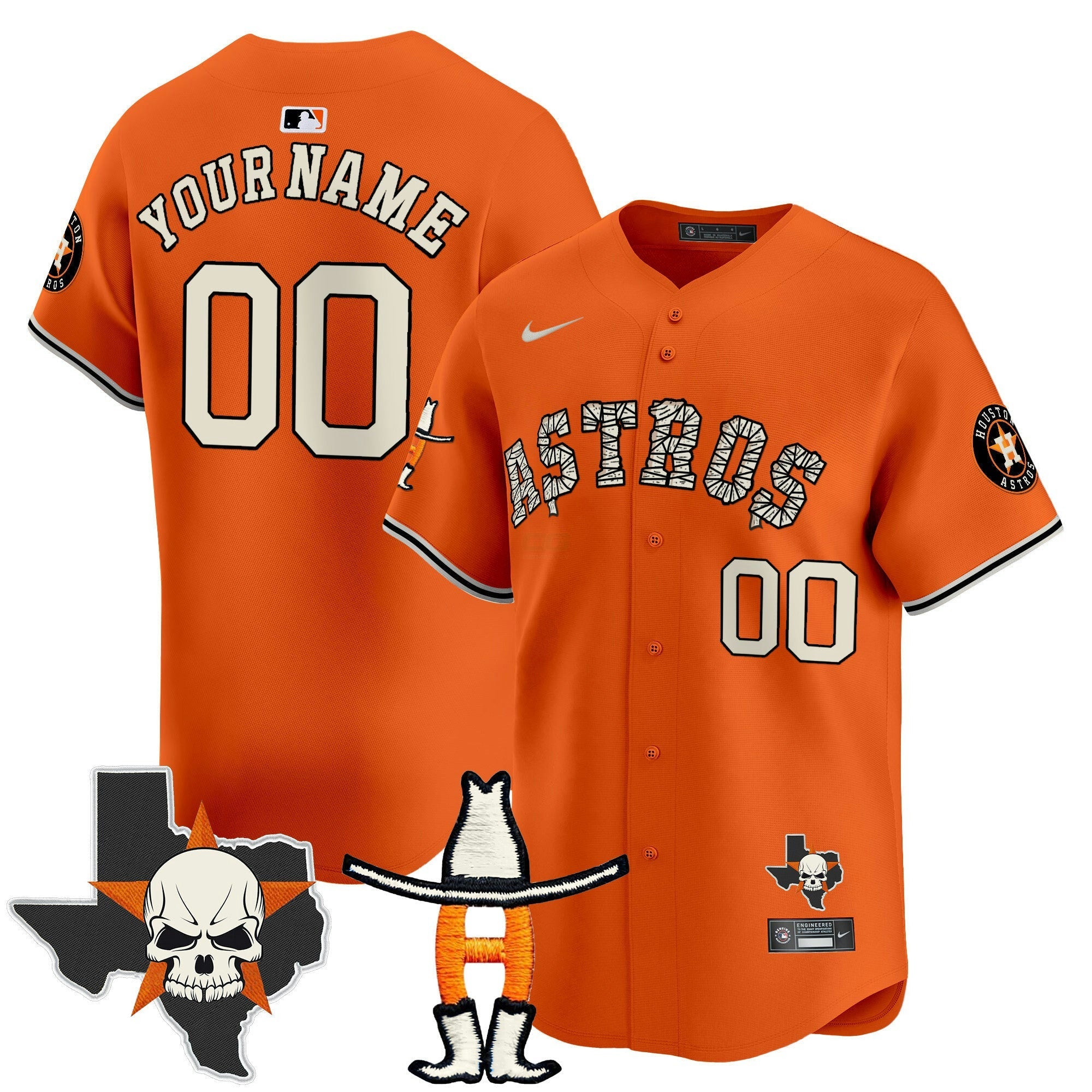 Camisa MLB Houston Halloween Vapor Premier Limited Jersey