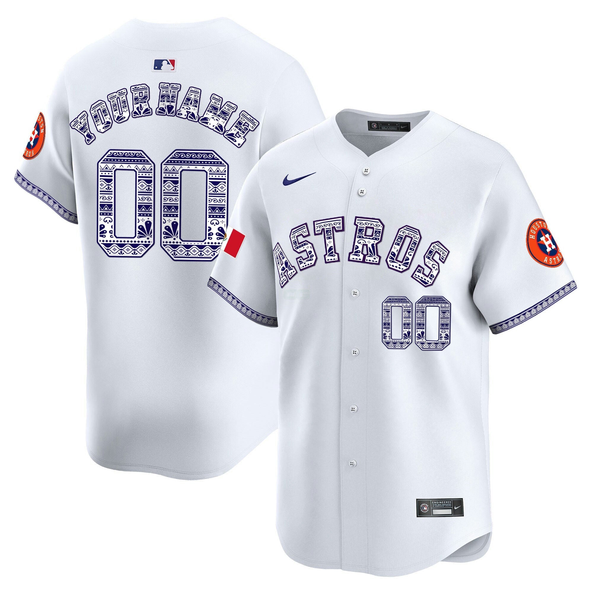 Camisa MLB Houston Mexico Vapor Premier Limited Jersey V2