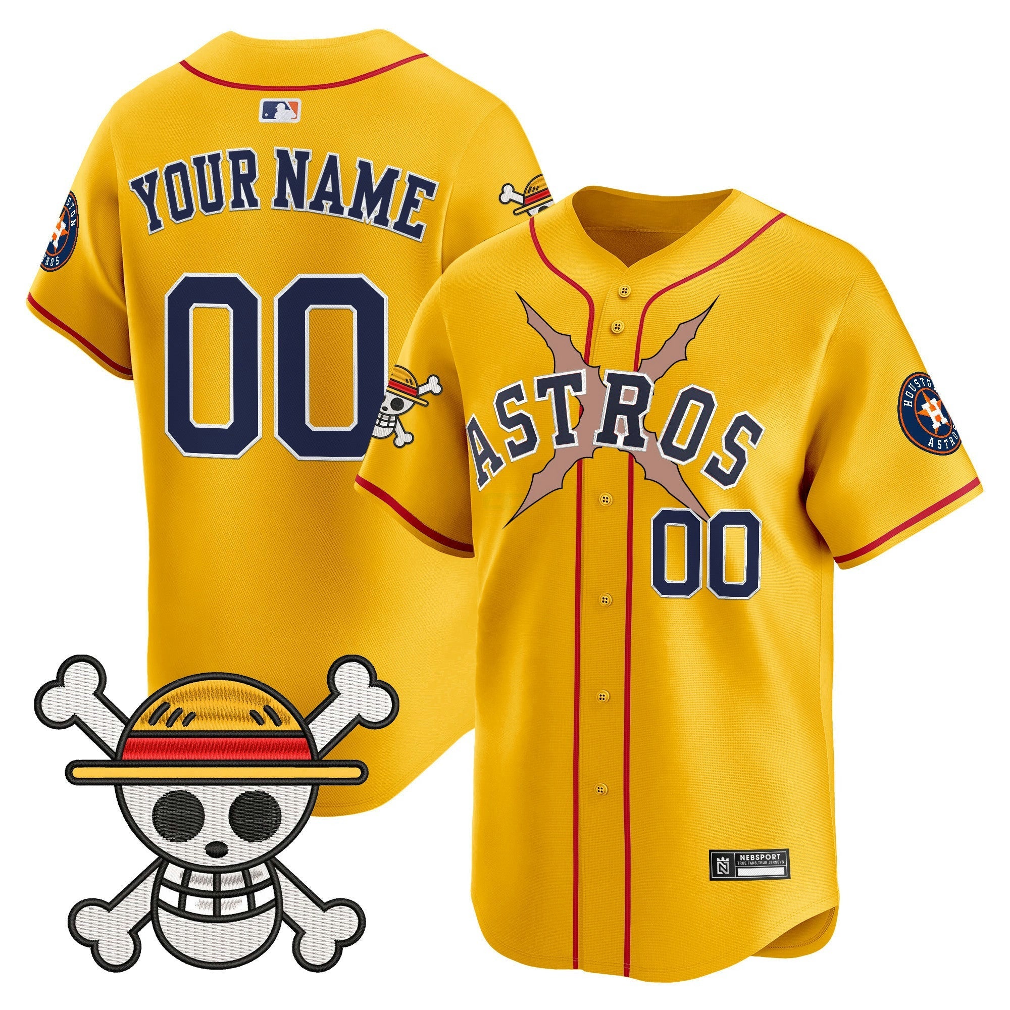 Camisa MLB Houston x One Piece 2025 Vapor Premier Limited Jersey