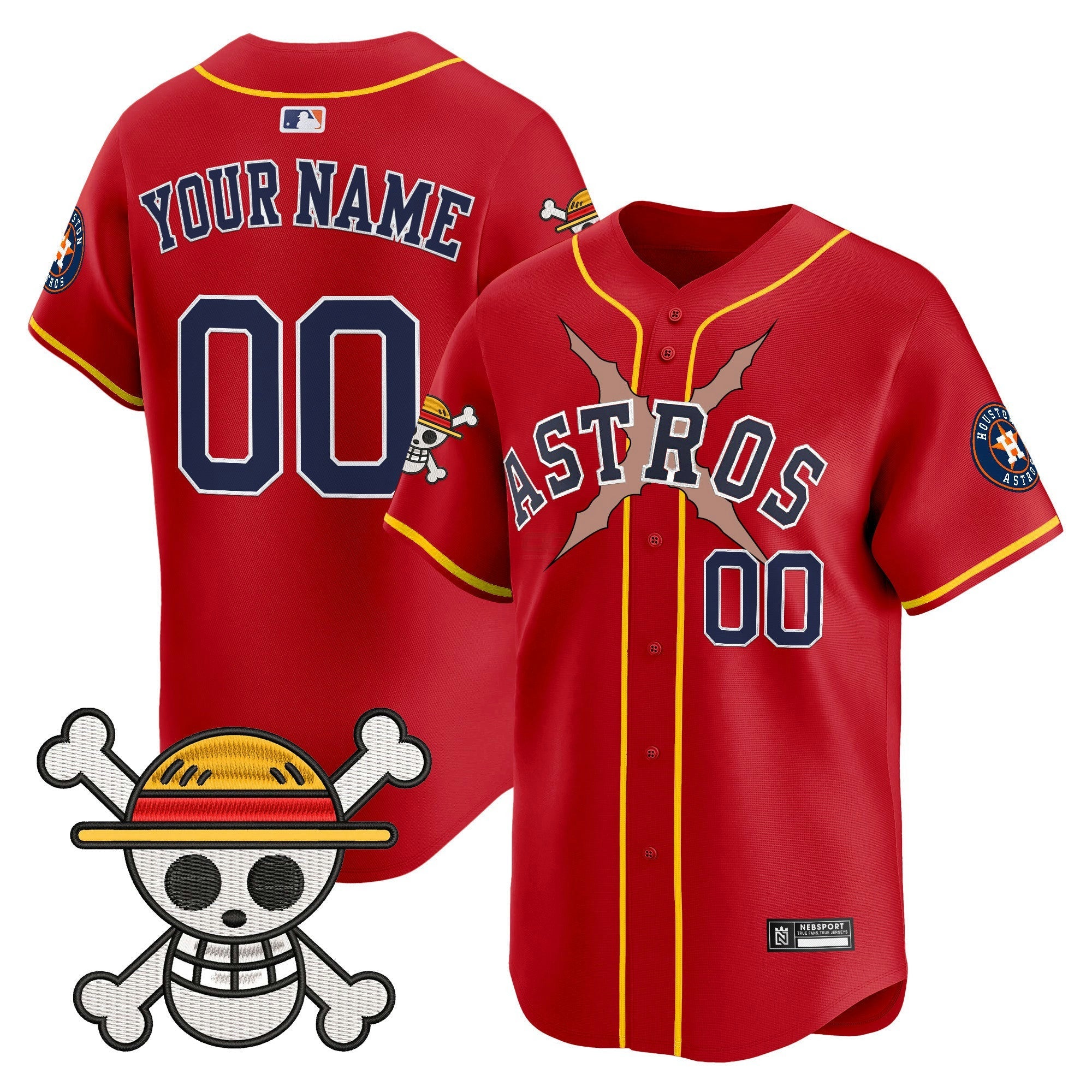 Camisa MLB Houston x One Piece 2025 Vapor Premier Limited Jersey