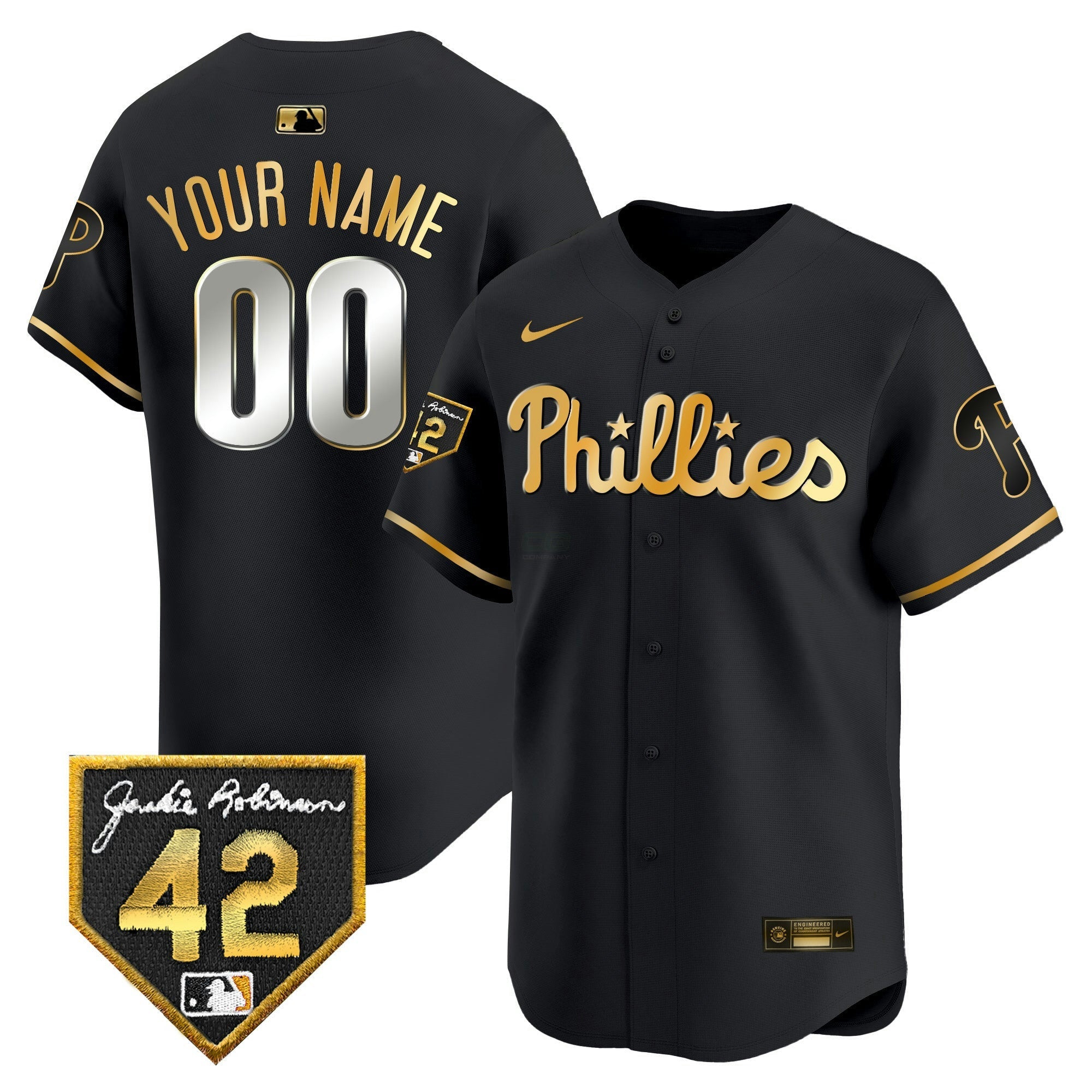 Camisa MLB Jackie 2024 Robinson Patch Vapor Premier Limited Jersey