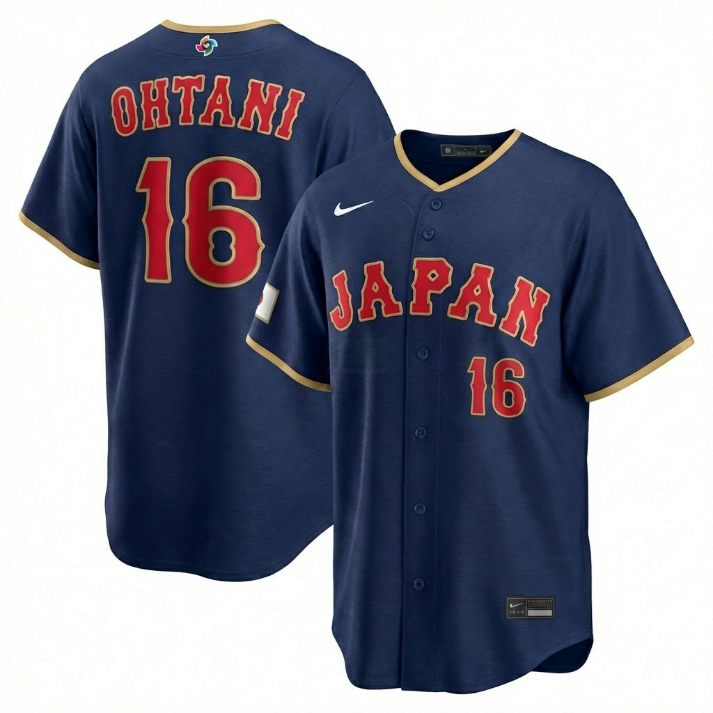 Camisa MLB Japan Ohtani Jersey (Made to order ships 3-6 weeks)