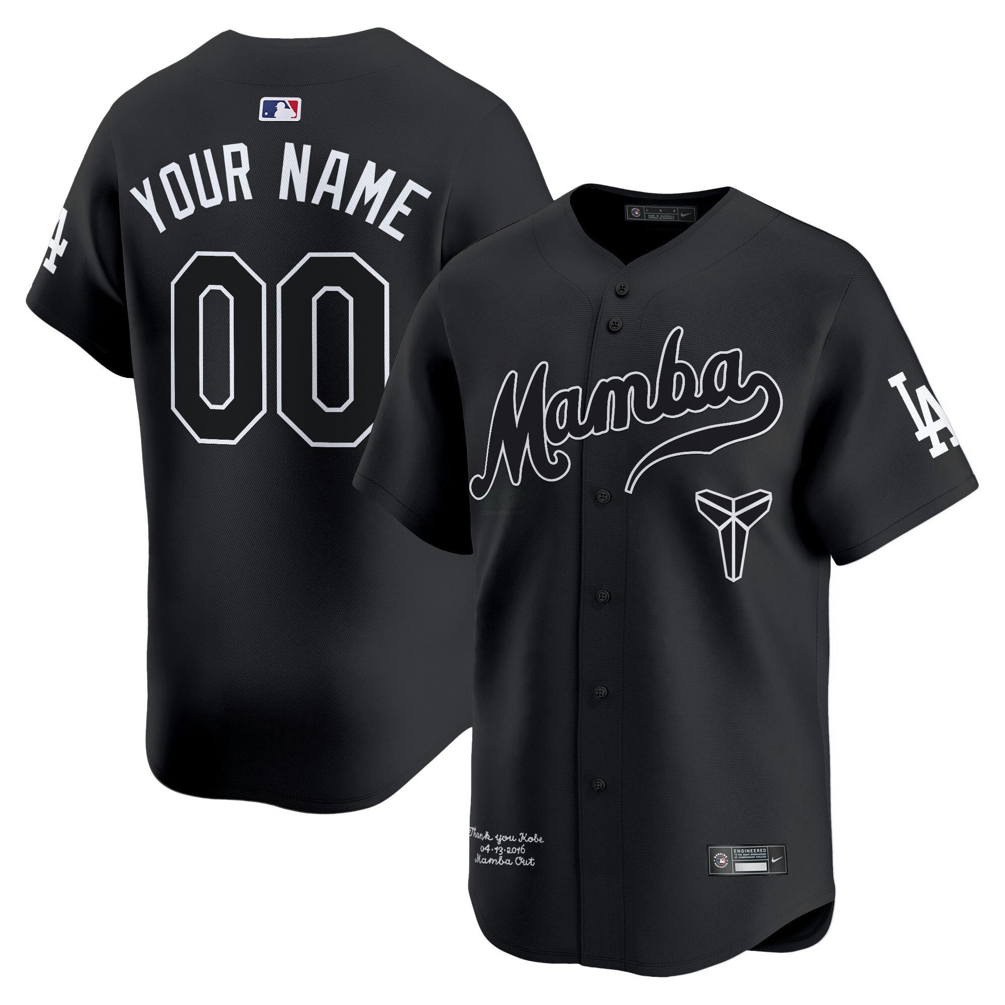 Camisa MLB Kobe Bryant Mamba Vapor Premier Limited Jersey