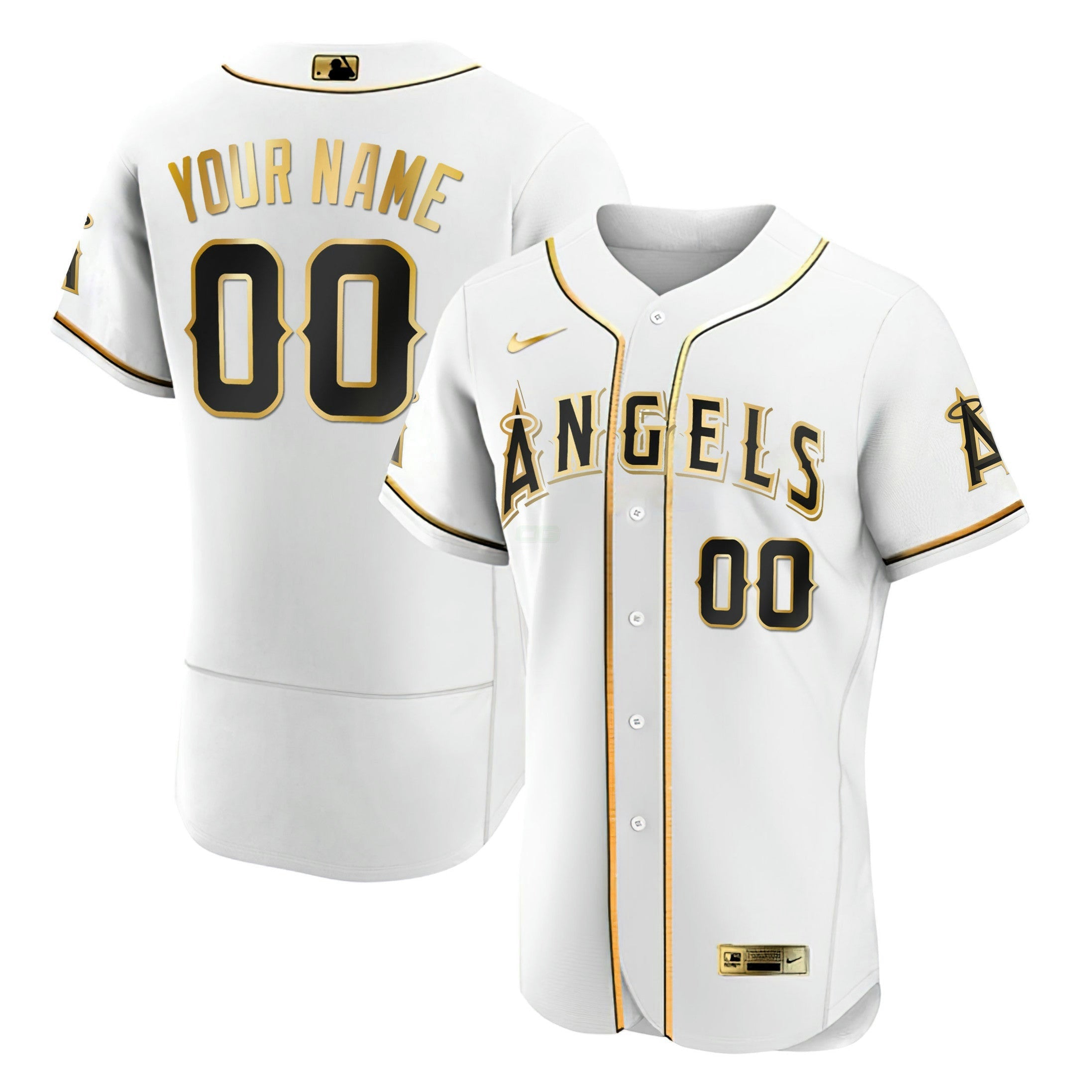 Camisa MLB Los Angeles Custom Name & Number Jersey