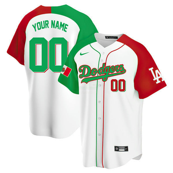 Camisa MLB Los Angeles Mexico Jersey Custom Name And Number