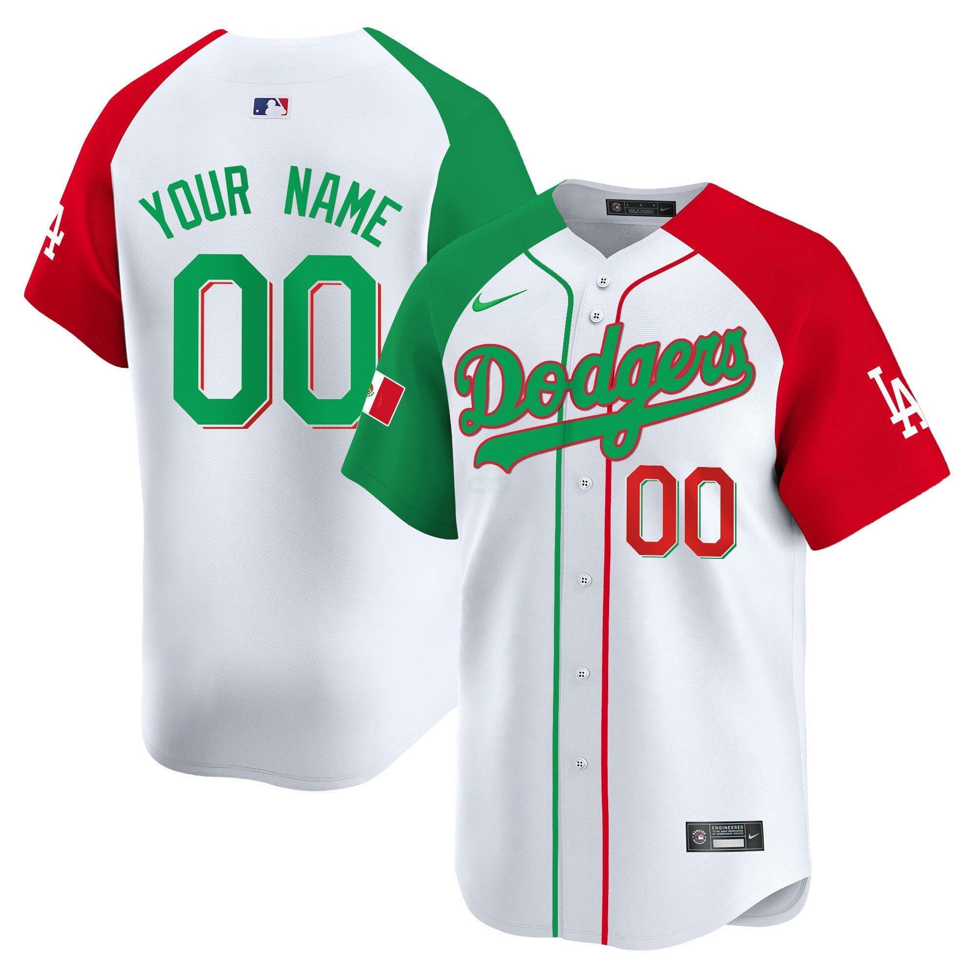 Camisa MLB Los Angeles Mexico Vapor Premier Limited Jersey V2