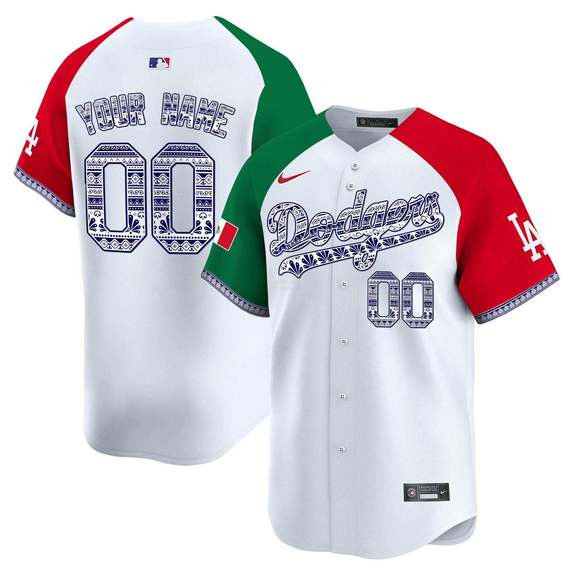 Camisa MLB Los Angeles Mexico Vapor Premier Limited Jersey V3