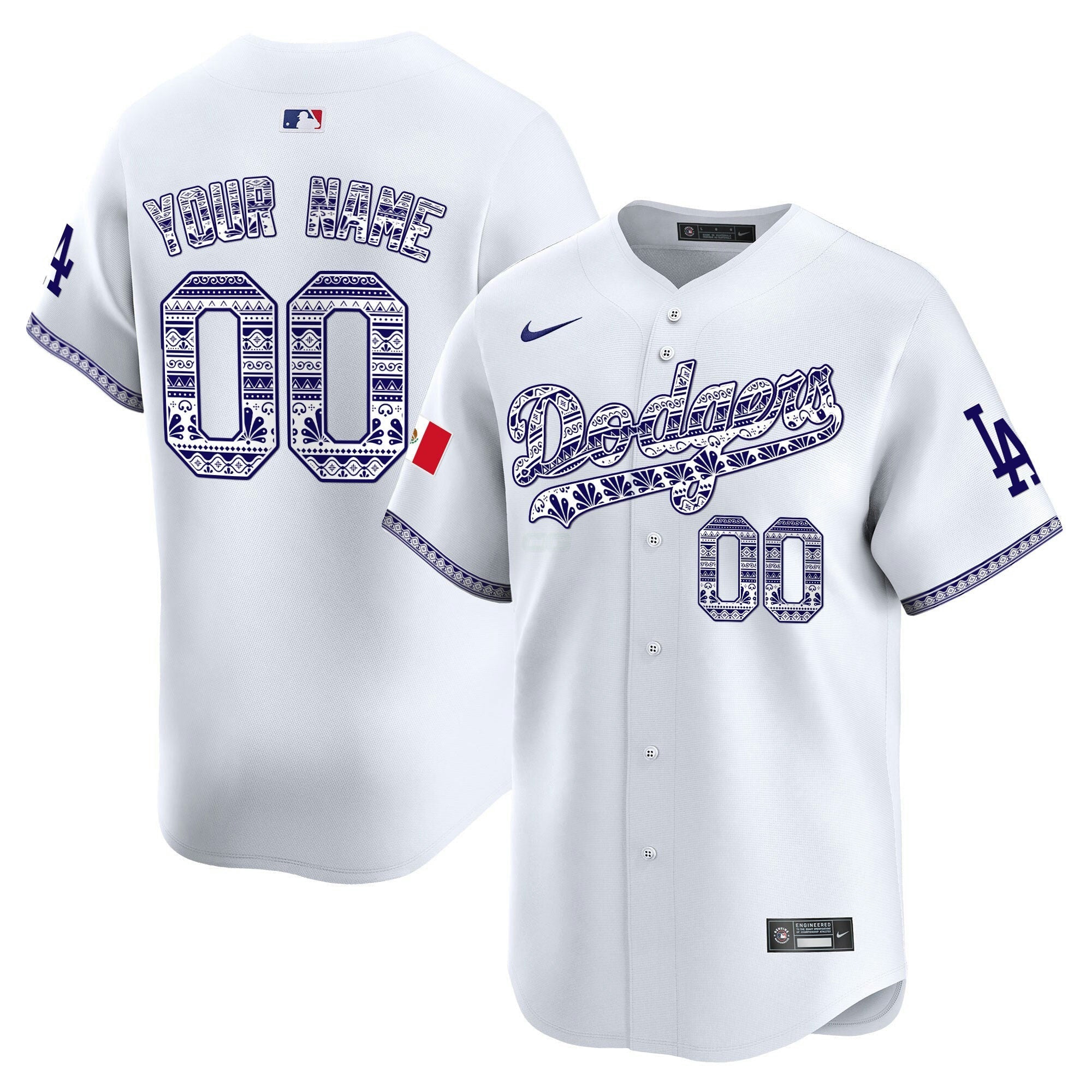 Camisa MLB Los Angeles Mexico Vapor Premier Limited Jersey V3