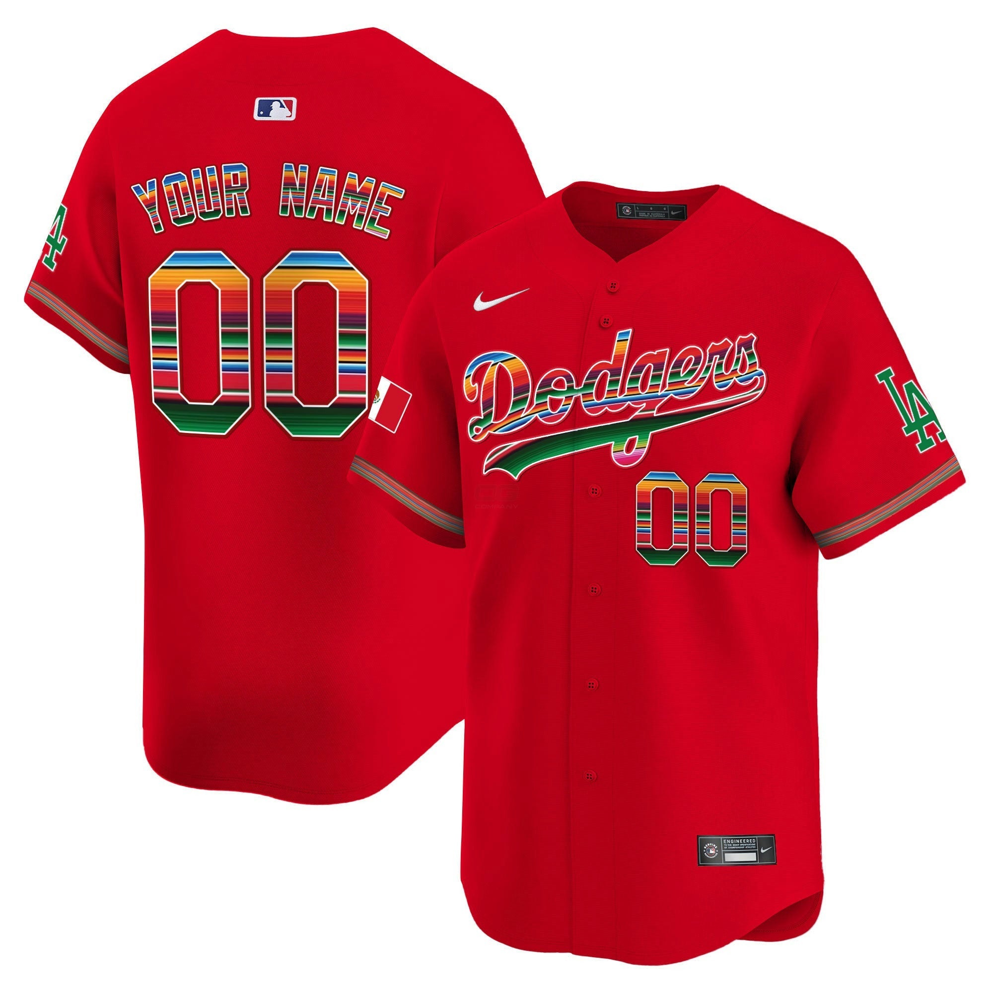 Camisa MLB Los Angeles Mexico Vapor Premier Limited Jersey
