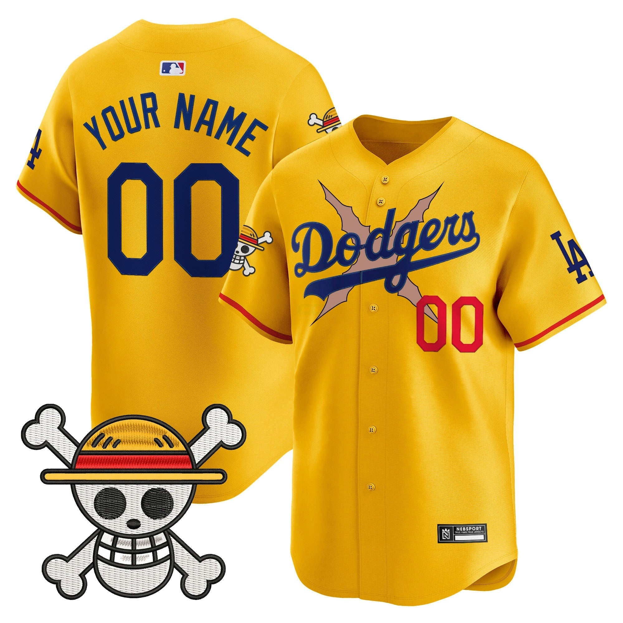 Camisa MLB Los Angeles x One Piece 2025 Vapor Premier Limited Jersey – Stitched