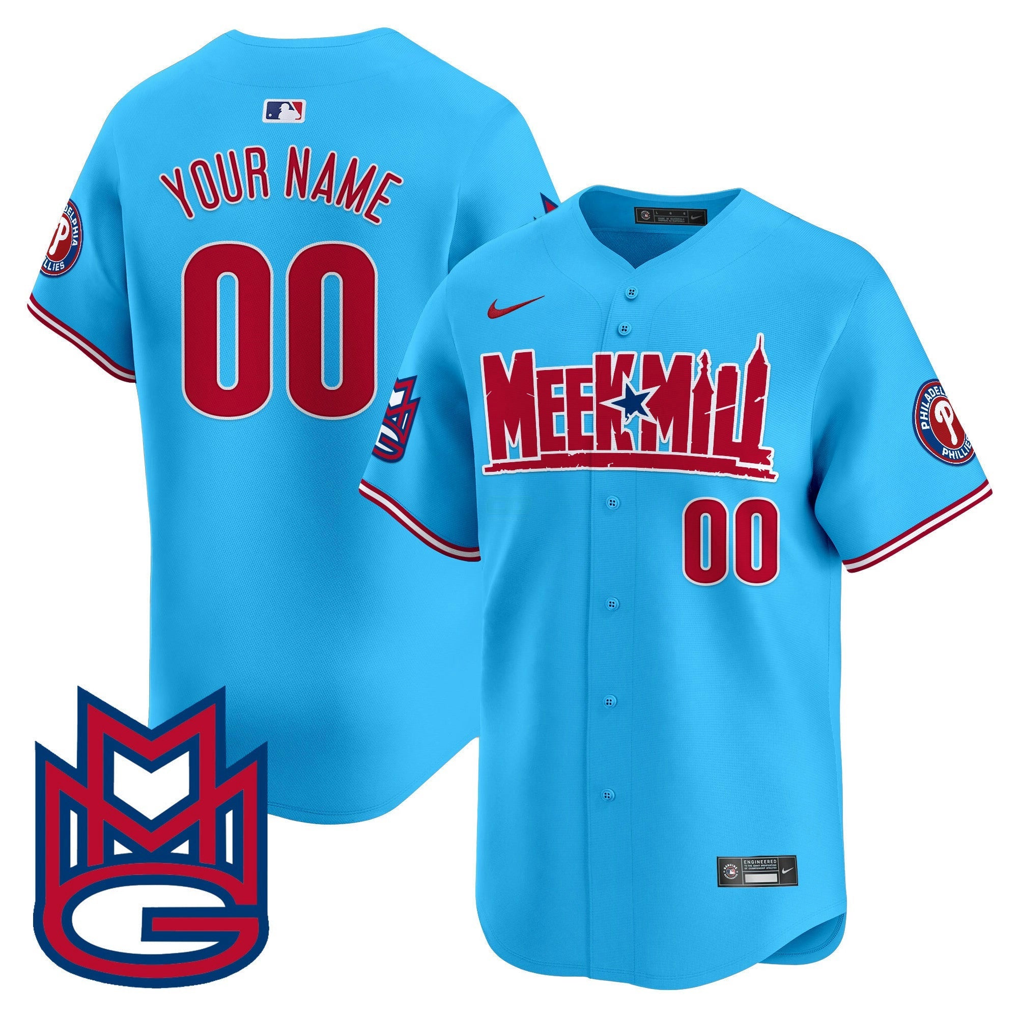 Camisa MLB Meek Mill Vapor Premier Limited Jersey