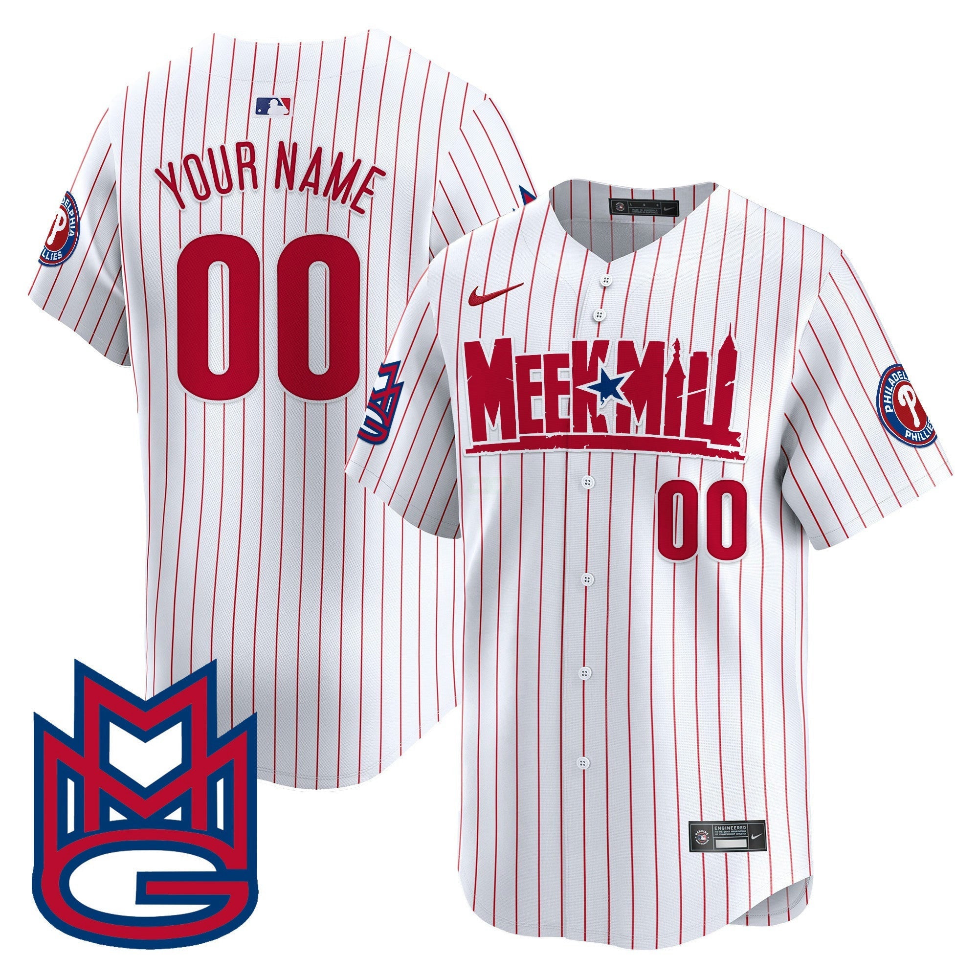 Camisa MLB Meek Mill Vapor Premier Limited Jersey