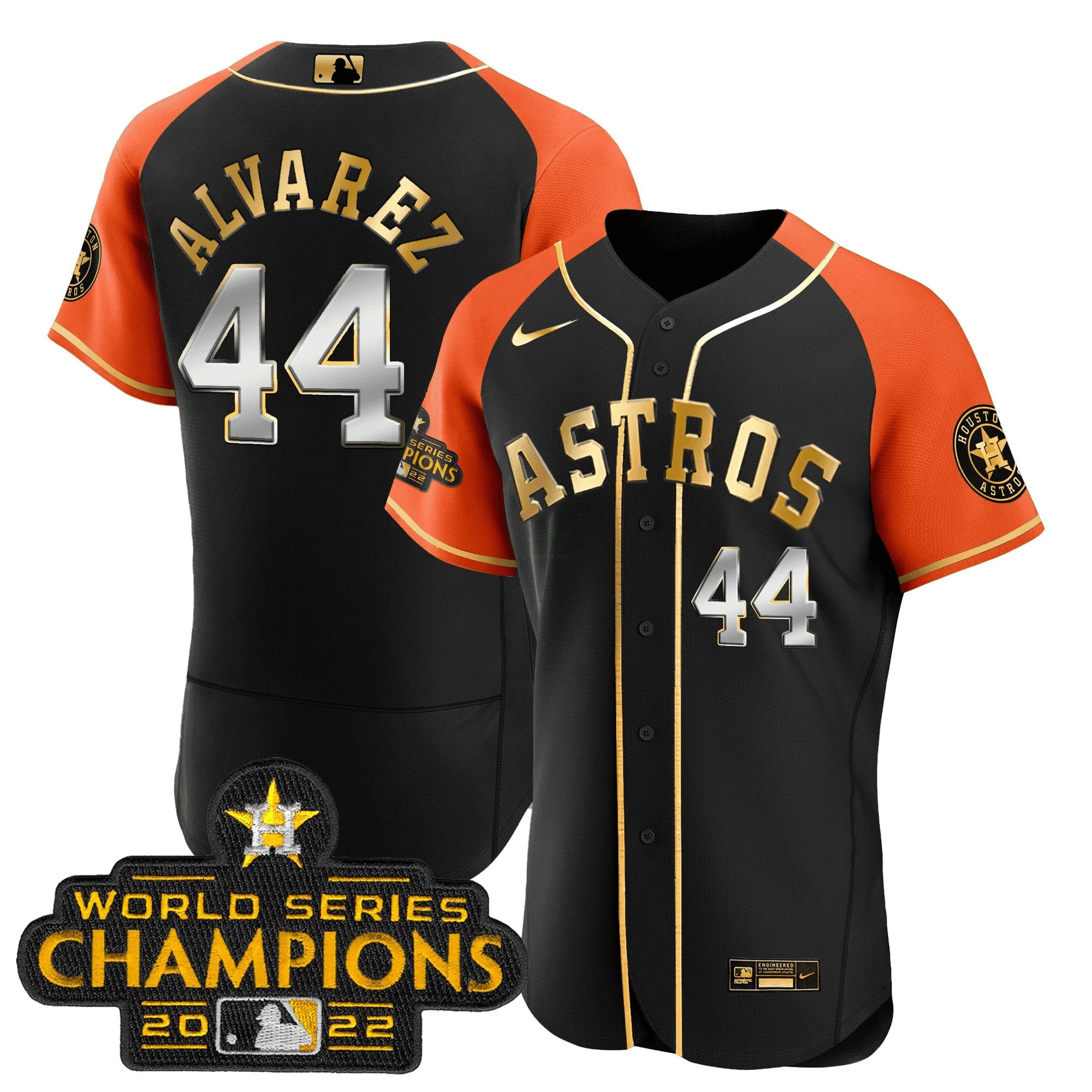 Camisa MLB Men’s 2023 Dourada Alternativa Flex Base Jersey