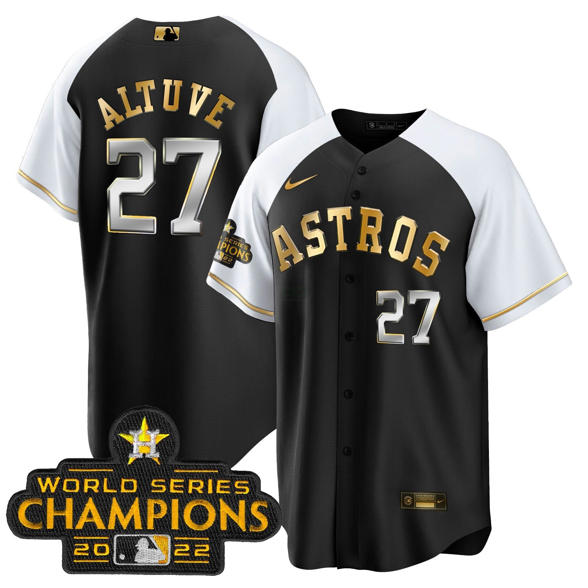 Camisa MLB Men’s 2023 Dourada Cool Base Collection Jersey