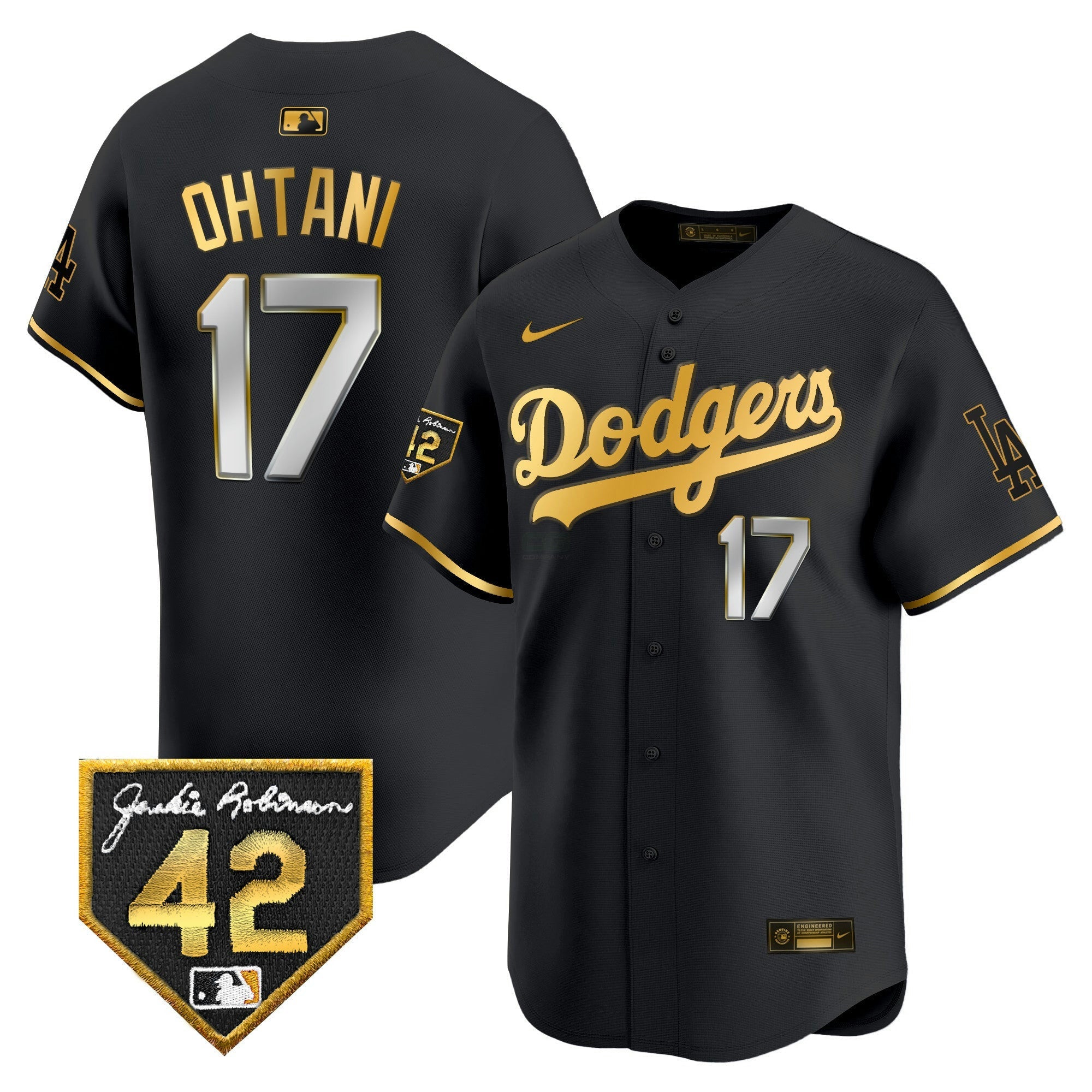 Camisa MLB Men’s 2024 Jackie Robinson Patch Vapor Premier Limited Jersey