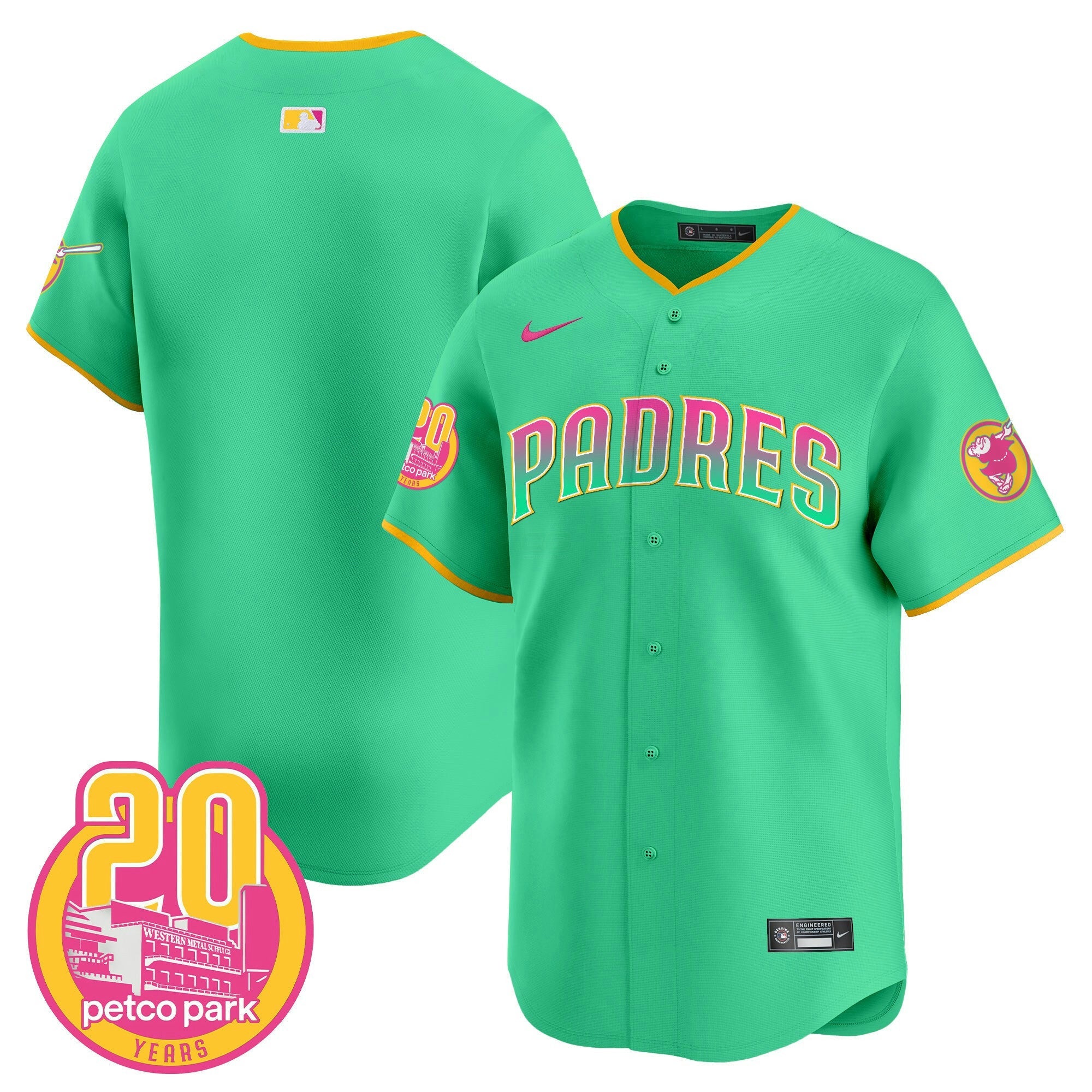Camisa MLB Men’s 2024 San Diego City Style Vapor Premier Limited Jersey