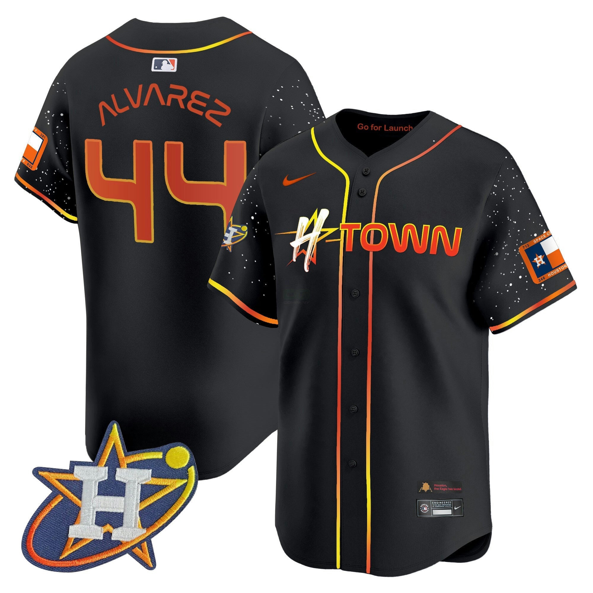Camisa MLB Men’s 2024 Space City H-Town Vapor Premier Limited Jersey