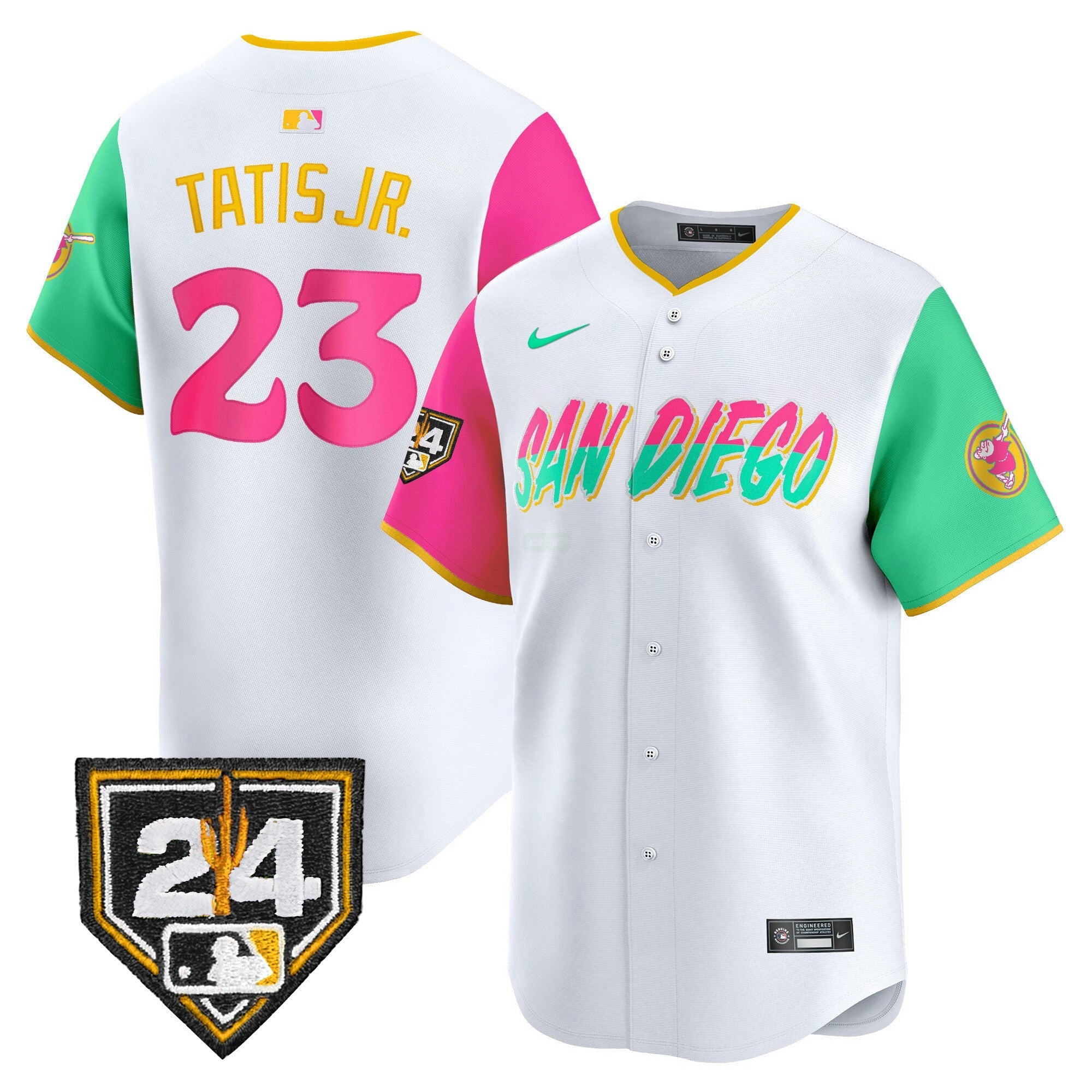 Camisa MLB Men’s 2024 Spring Training Patch Vapor Premier Limited Jersey