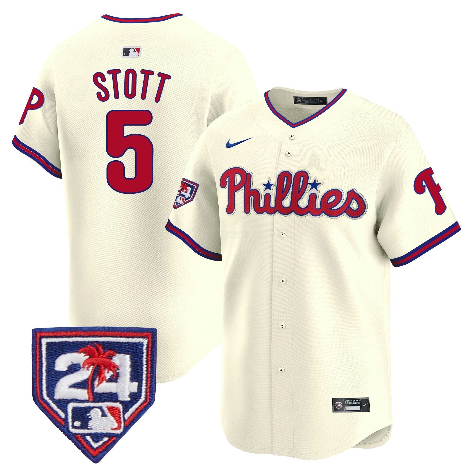 Camisa MLB Men’s 2024 Spring Training Patch Vapor Premier Limited Jersey