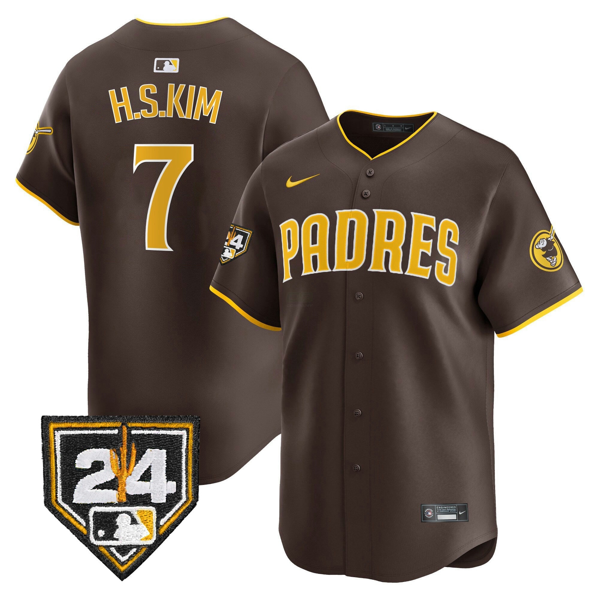 Camisa MLB Men’s 2024 Spring Training Patch Vapor Premier Limited Jersey
