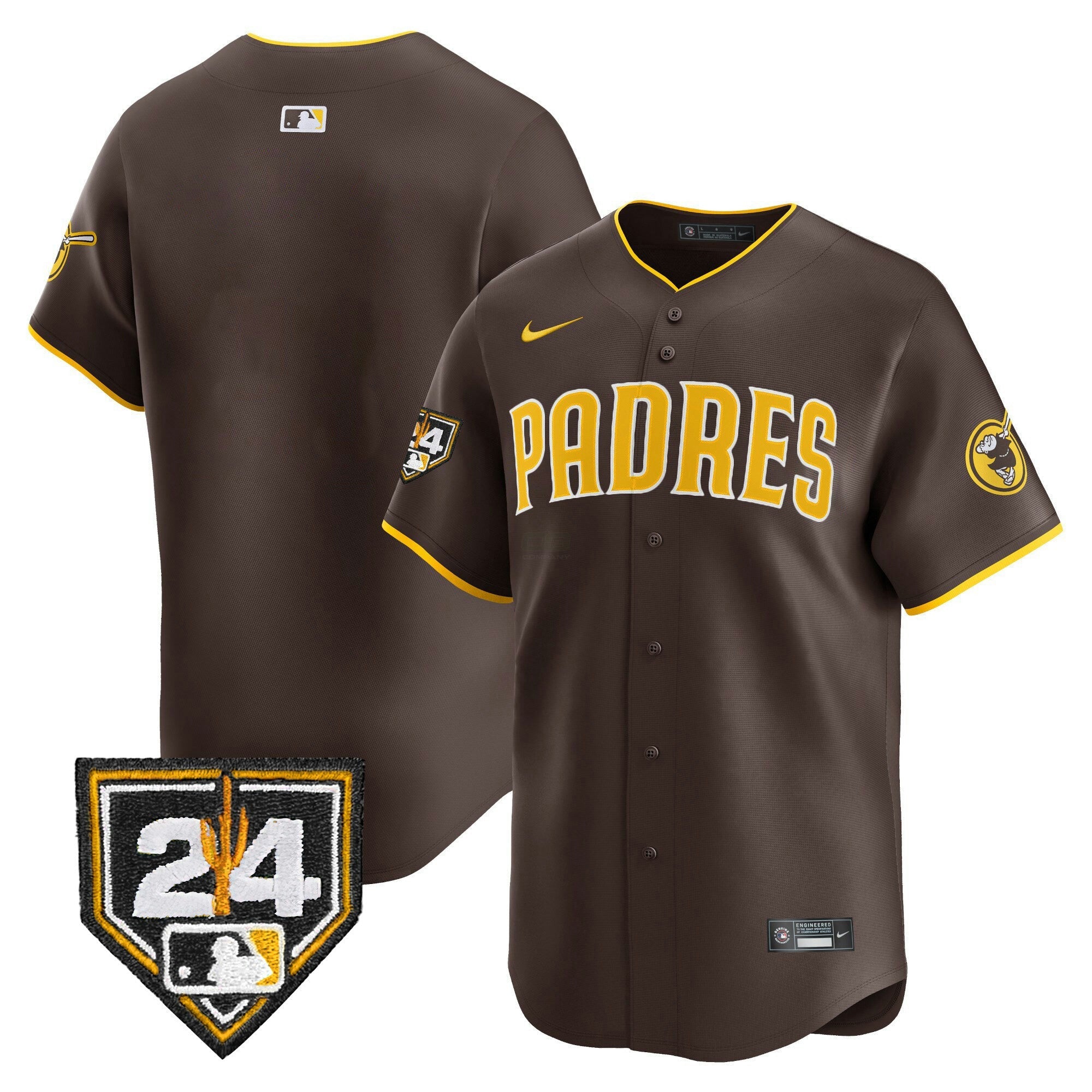 Camisa MLB Men’s 2024 Spring Training Patch Vapor Premier Limited Jersey