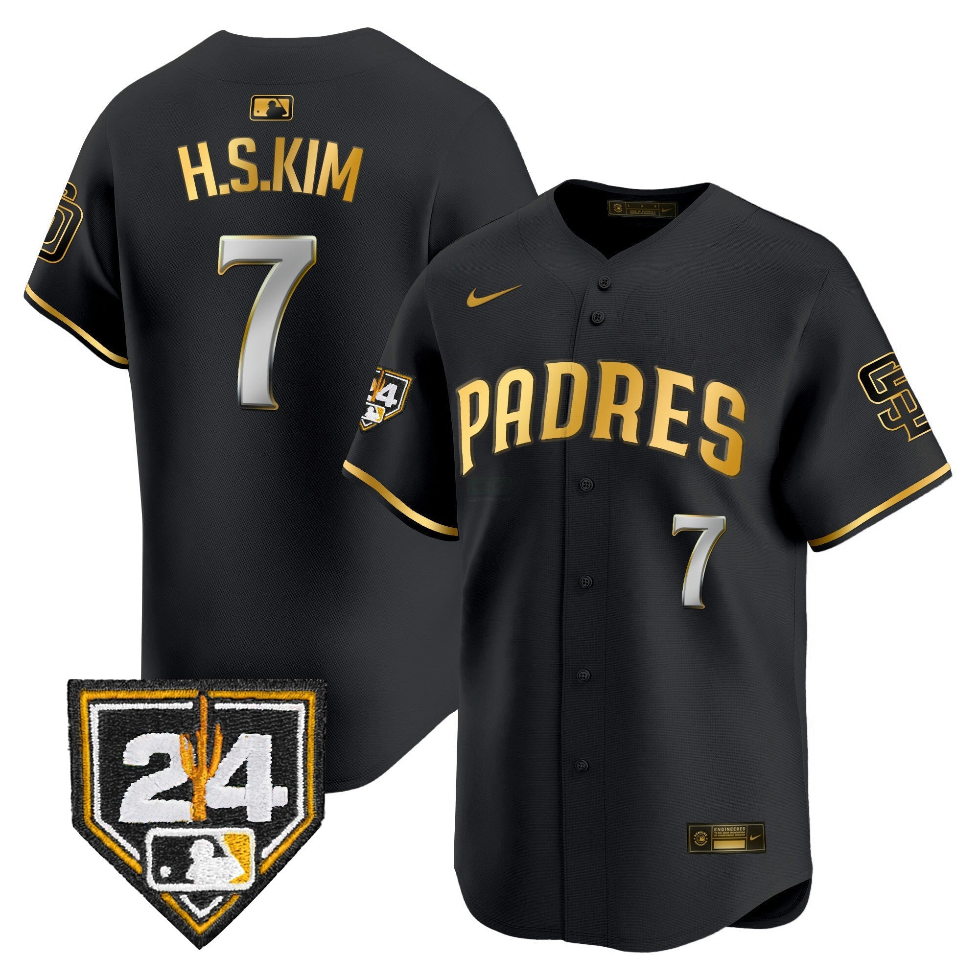 Camisa MLB Men’s 2024 Spring Training Patch Vapor Premier Limited Jersey