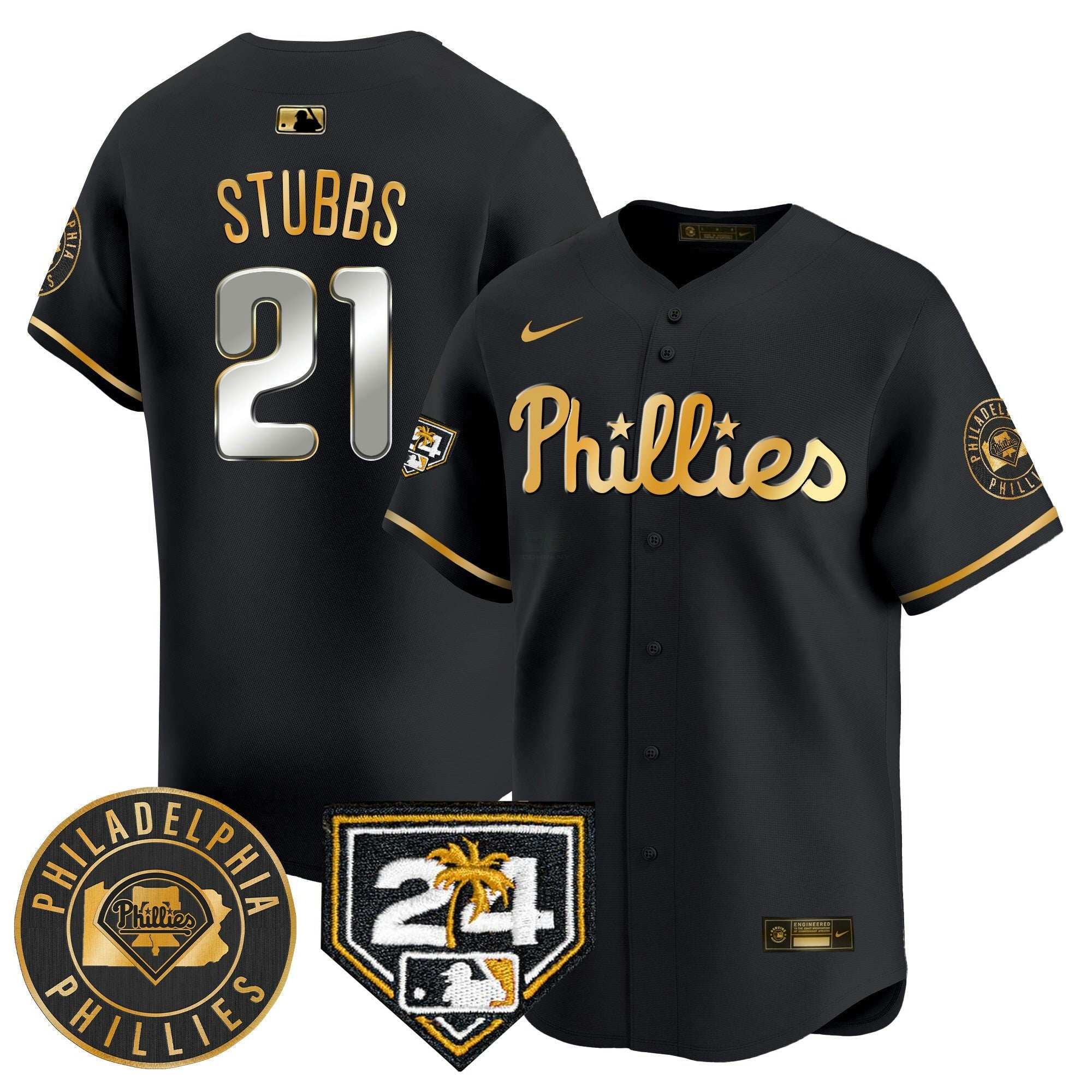 Camisa MLB Men’s 2024 Spring Training Patch Vapor Premier Limited Jersey V2