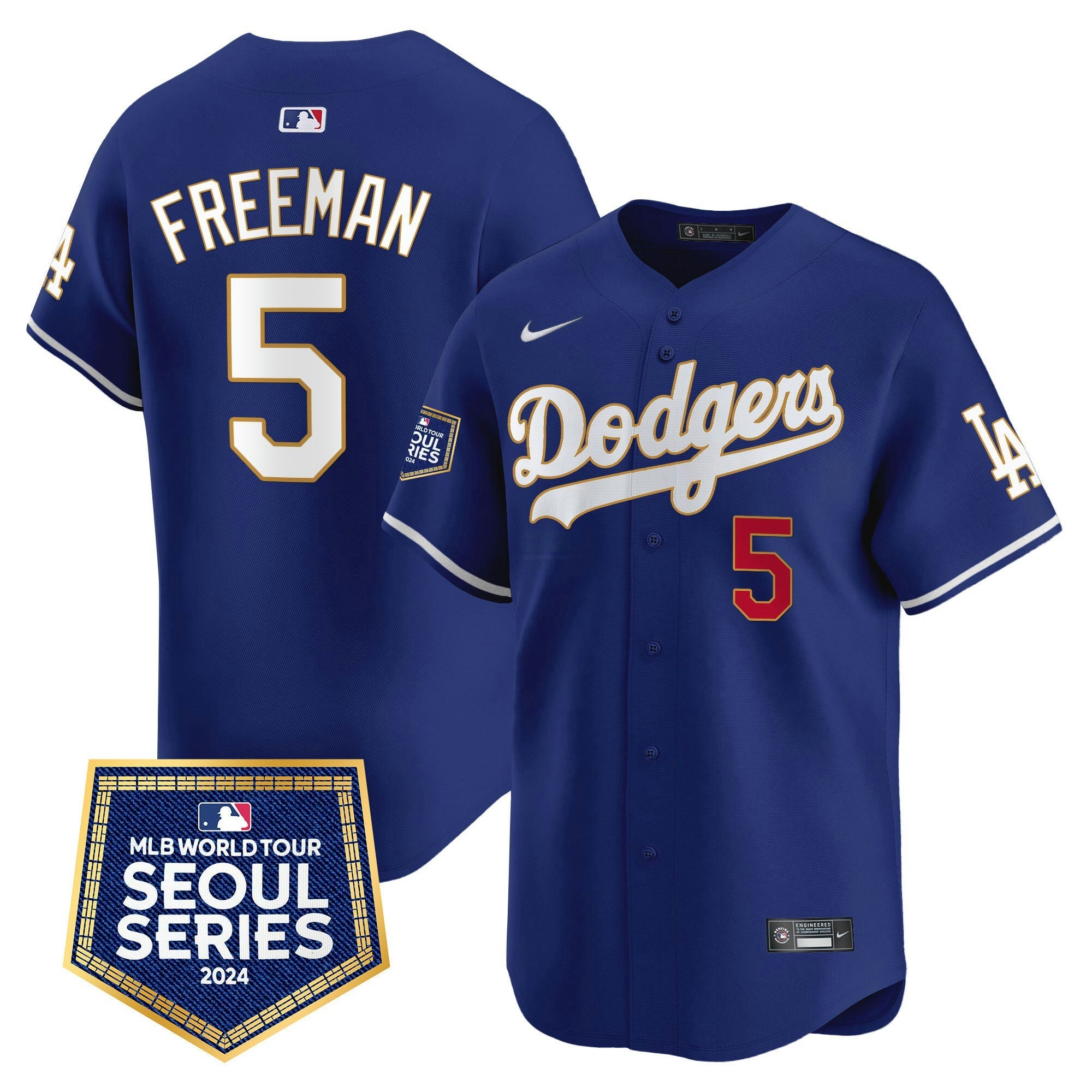 Camisa MLB Men’s 2024 World Tour Seoul Series Patch Vapor Premier Limited Jersey