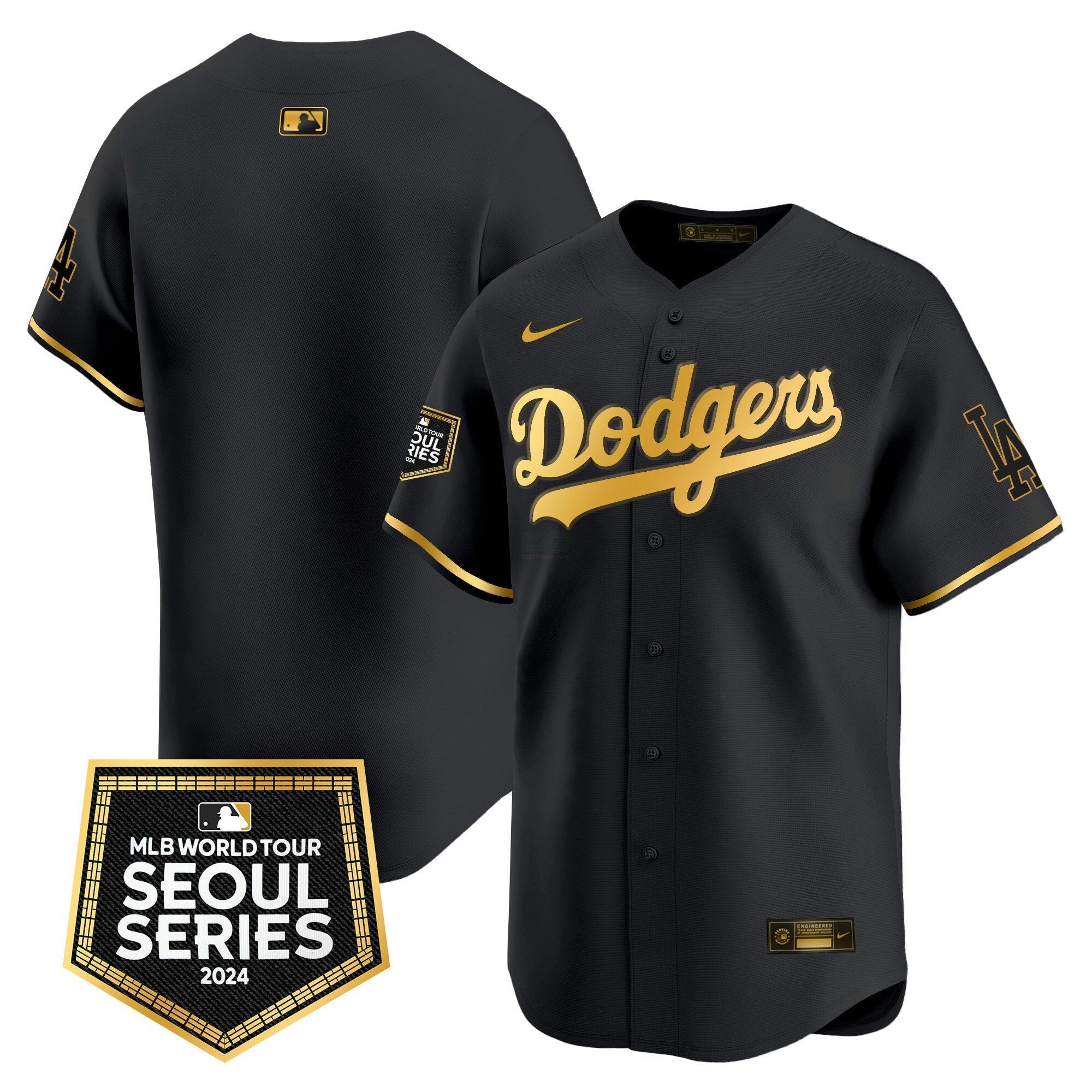 Camisa MLB Men’s 2024 World Tour Seoul Series Patch Vapor Premier Limited Jersey