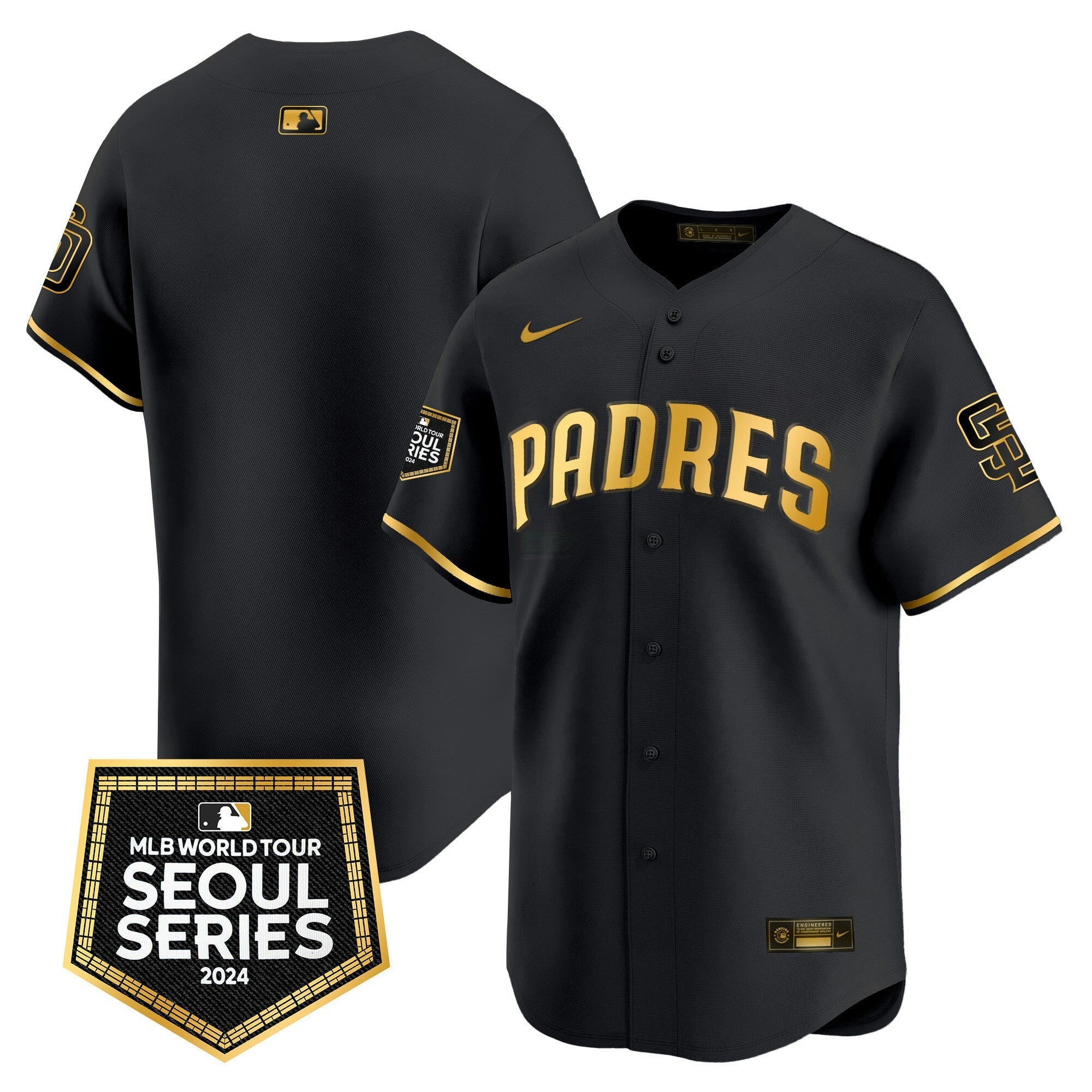 Camisa MLB Men’s 2024 World Tour Seoul Series Patch Vapor Premier Limited Jersey