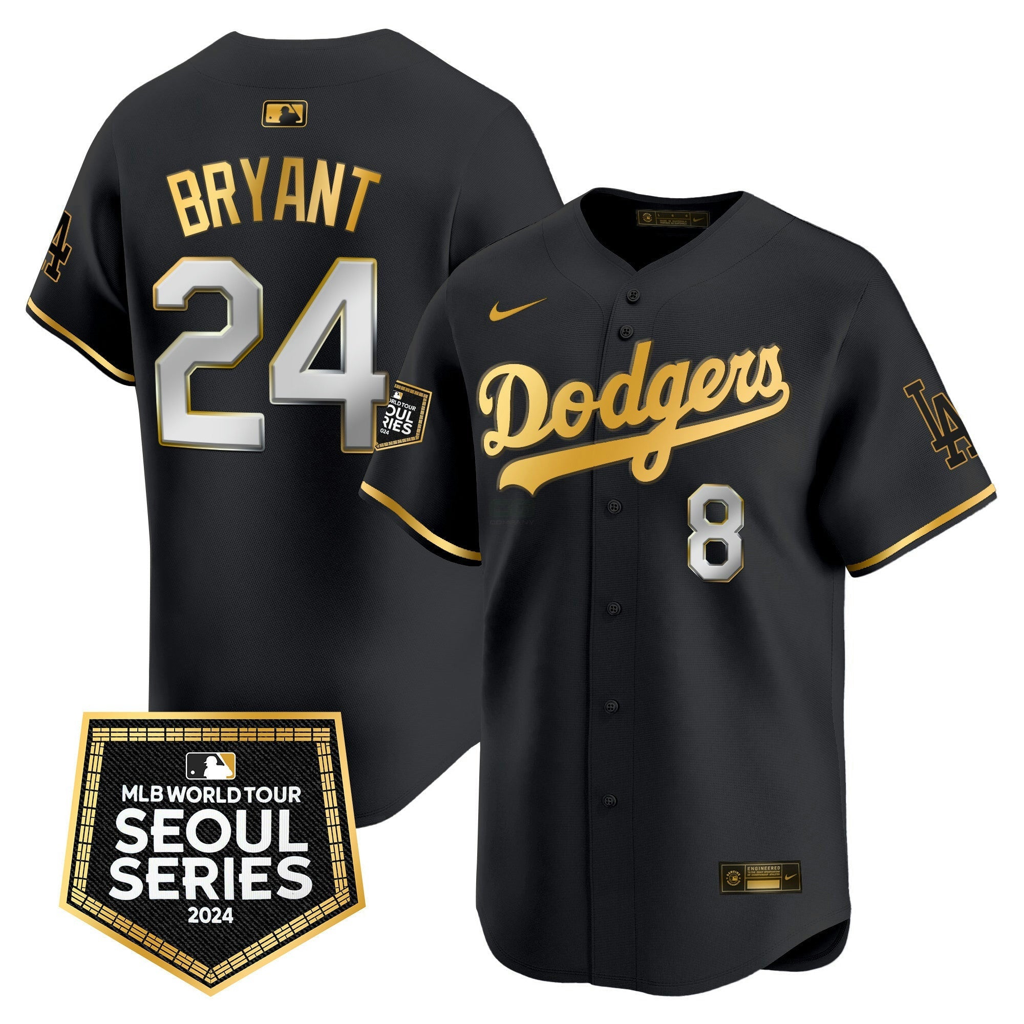 Camisa MLB Men’s 2024 World Tour Seoul Series Patch Vapor Premier Limited Jersey