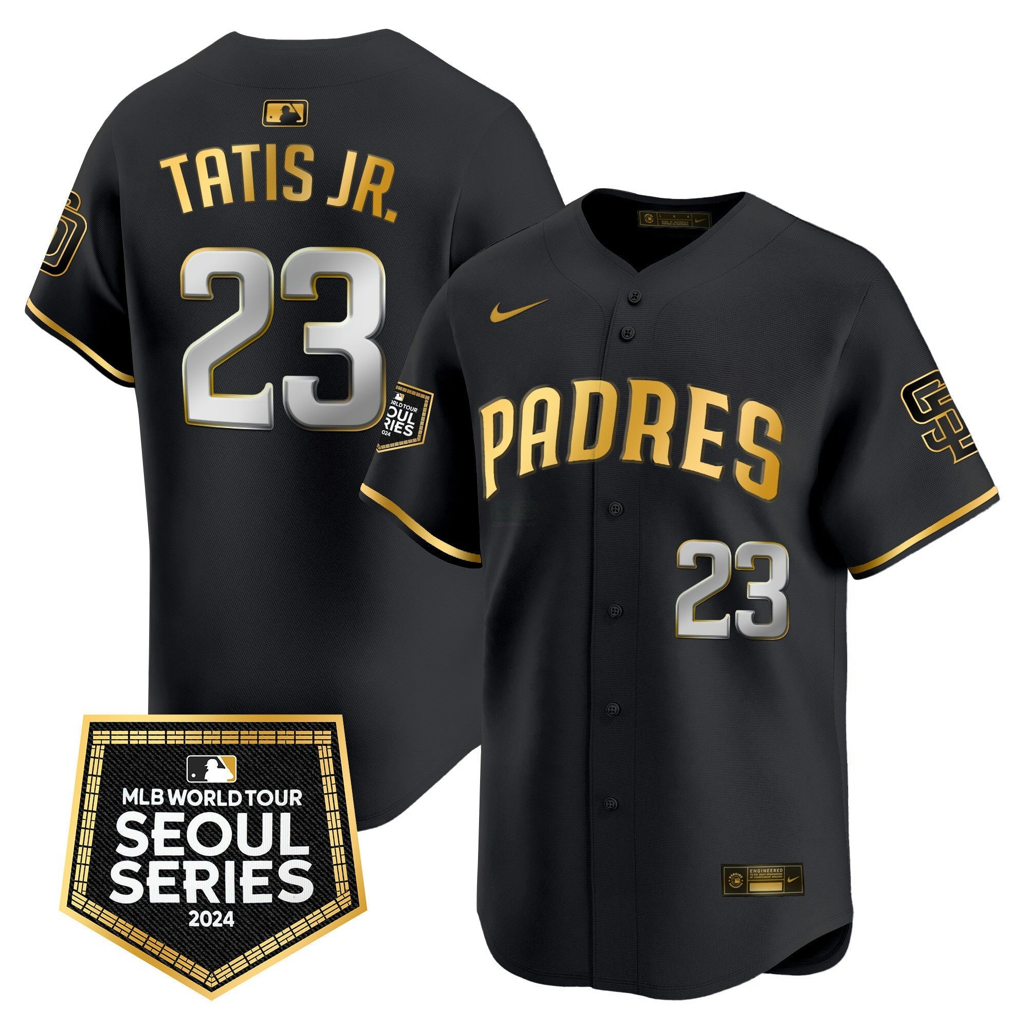 Camisa MLB Men’s 2024 World Tour Seoul Series Patch Vapor Premier Limited Jersey