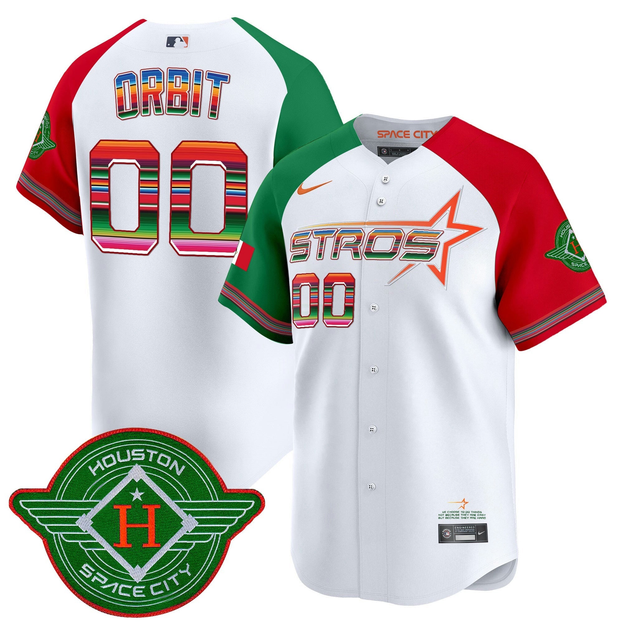 Camisa MLB Men’s 2025 City Connect Mexico Vapor Premier Limited Jersey