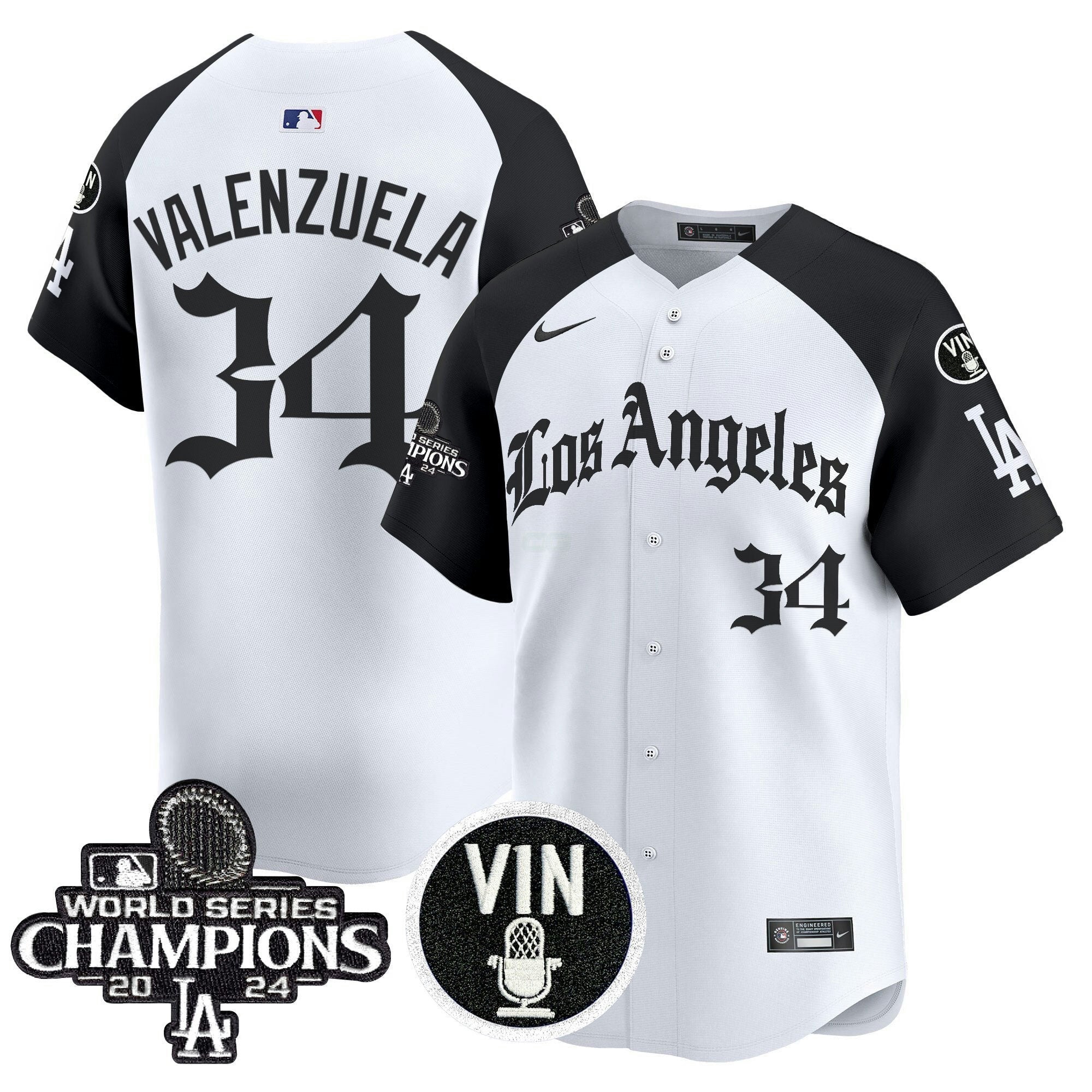 Camisa MLB Men’s 2025 LA Gothic Style Vapor Premier Limited Jersey