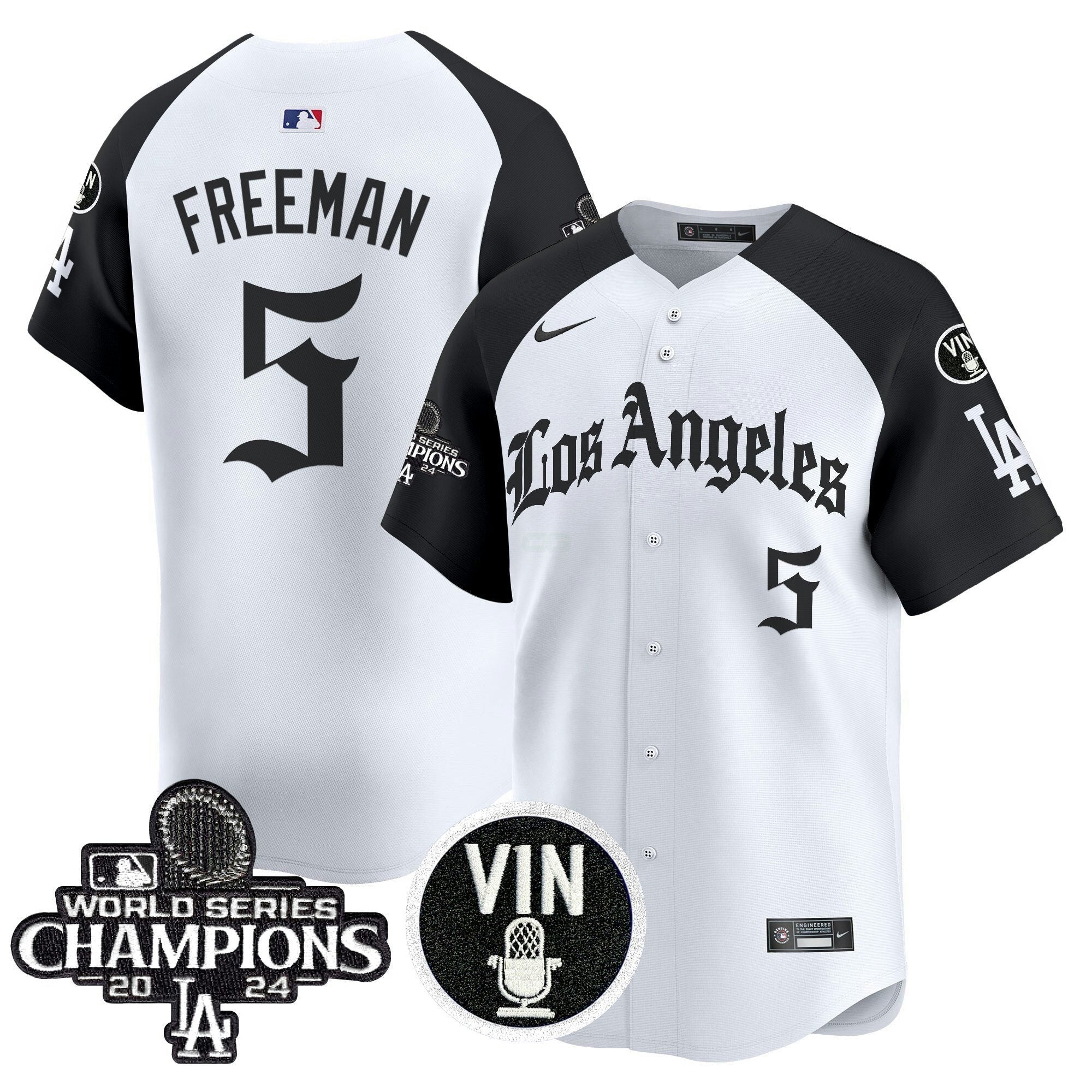 Camisa MLB Men’s 2025 LA Gothic Style Vapor Premier Limited Jersey
