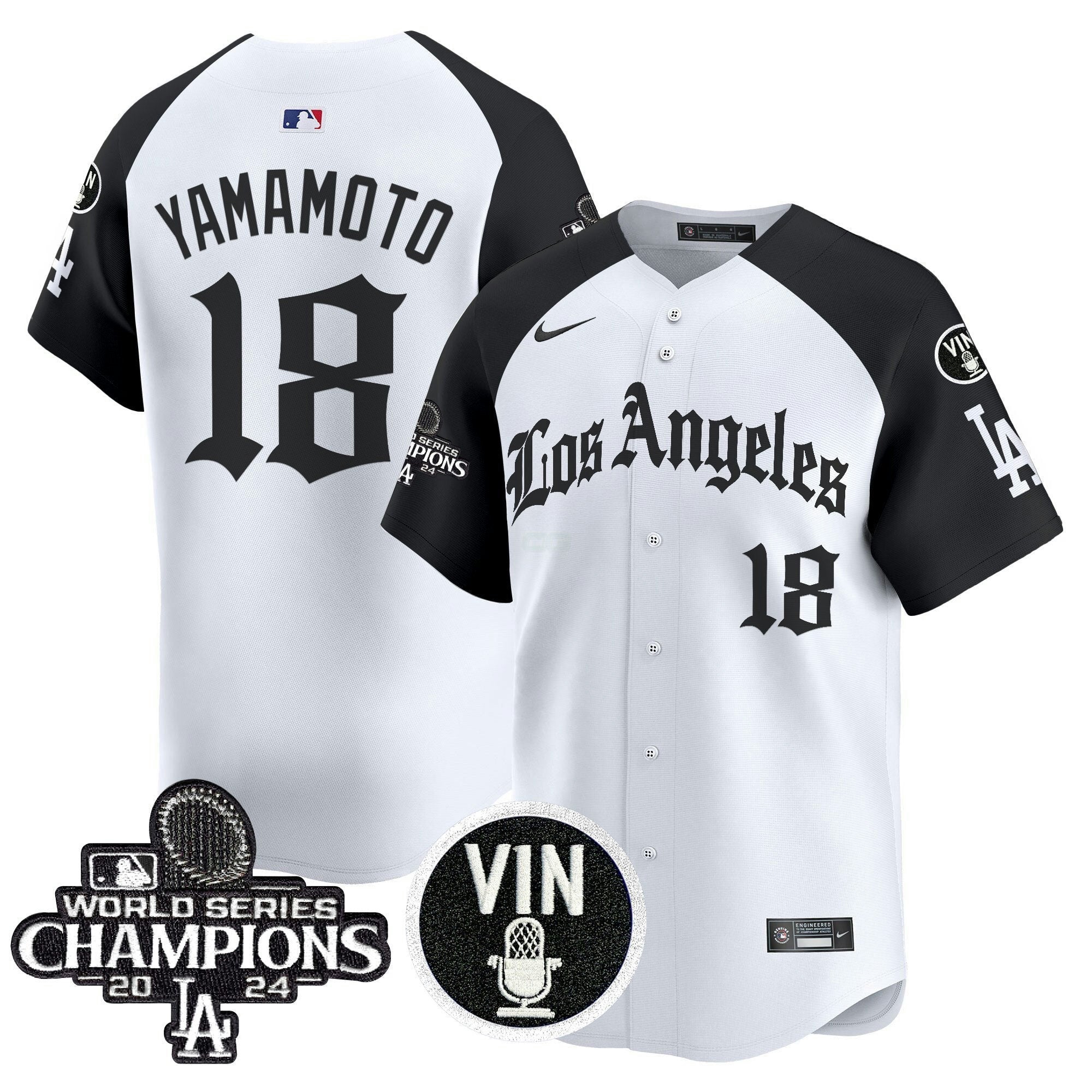 Camisa MLB Men’s 2025 LA Gothic Style Vapor Premier Limited Jersey