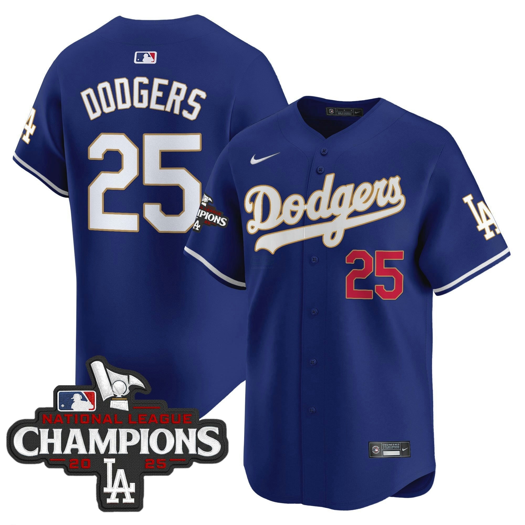 Camisa MLB Men’s 2025 National League Champions Vapor Premier Limited Jersey