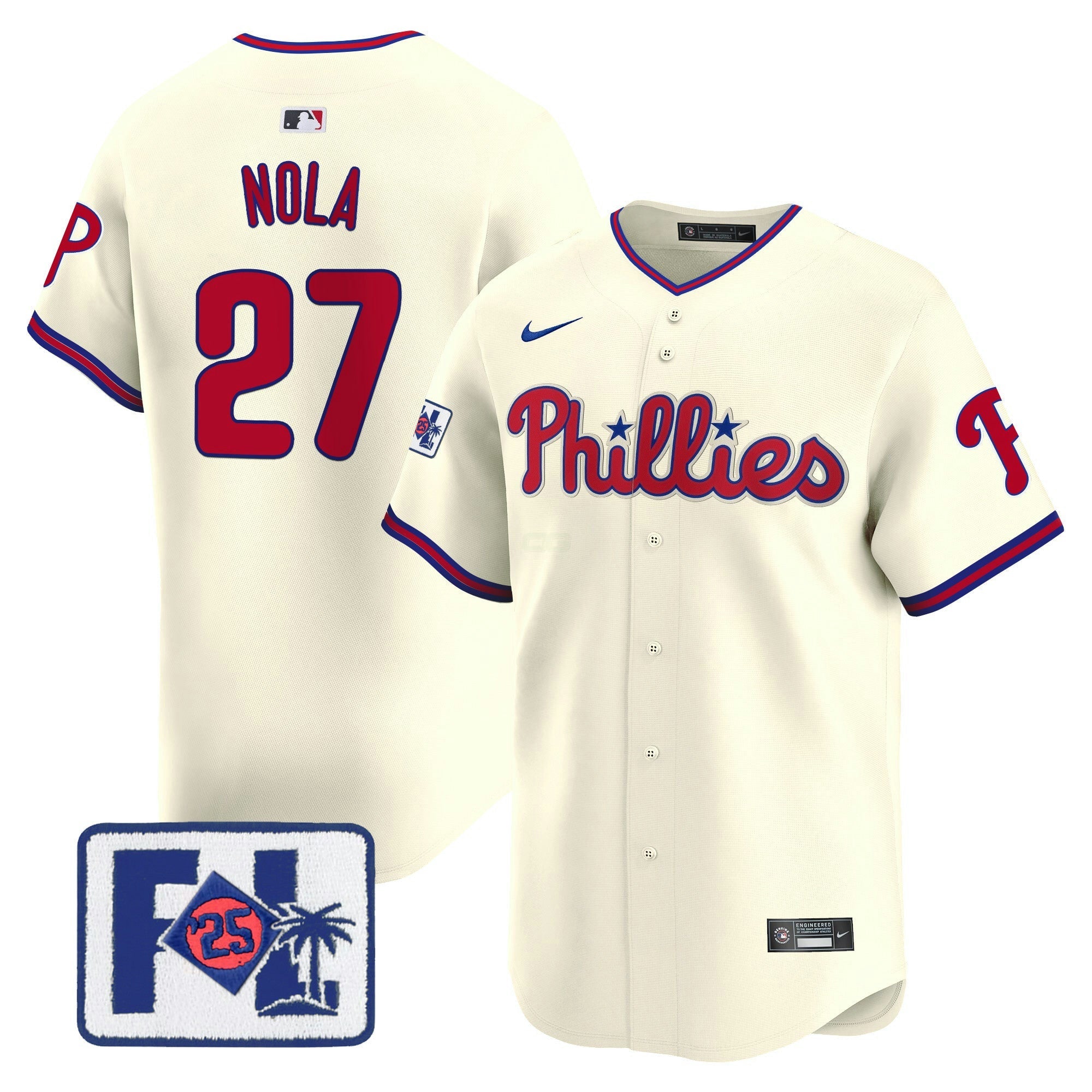 Camisa MLB Men’s 2025 Spring Training Patch Vapor Premier Limited Jersey