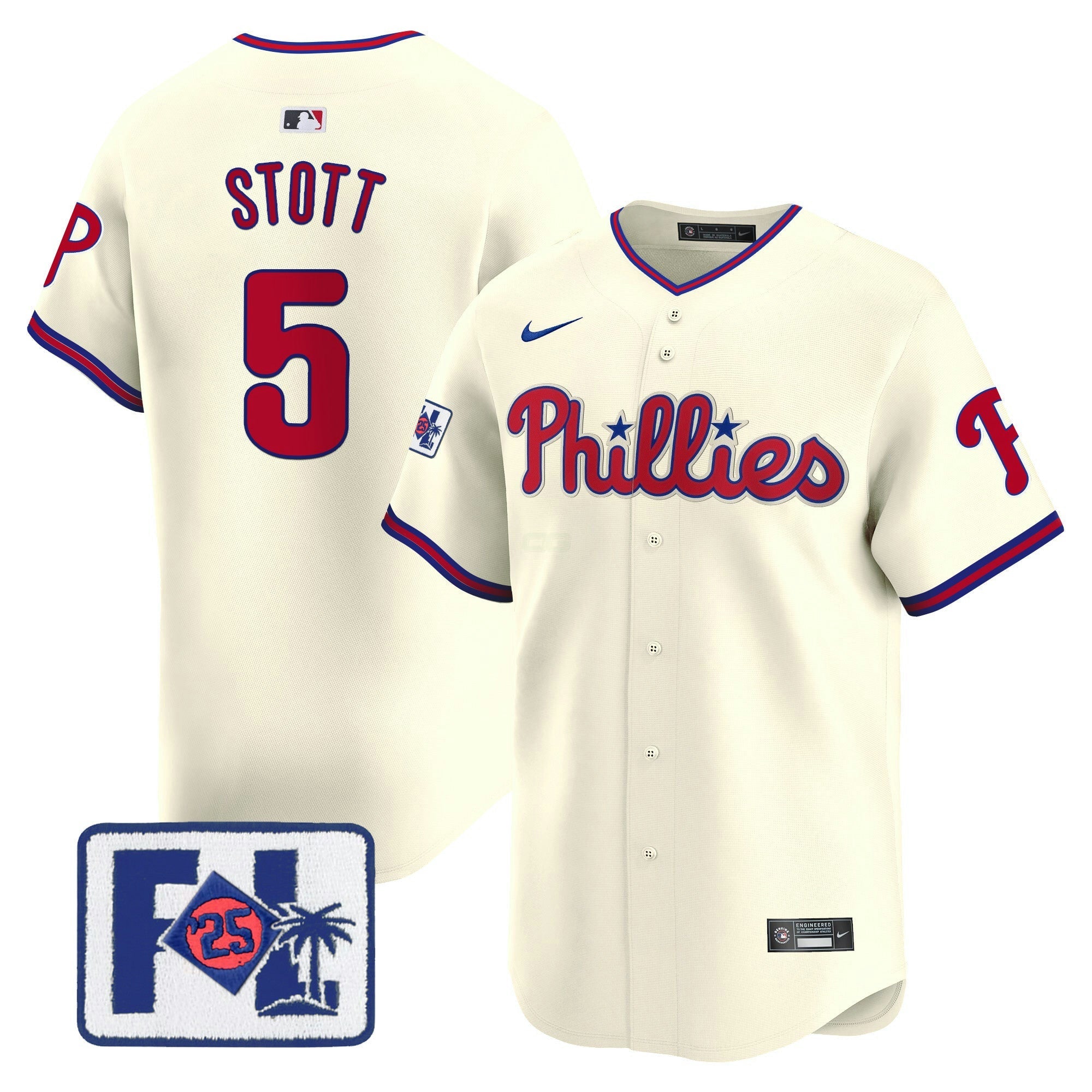 Camisa MLB Men’s 2025 Spring Training Patch Vapor Premier Limited Jersey